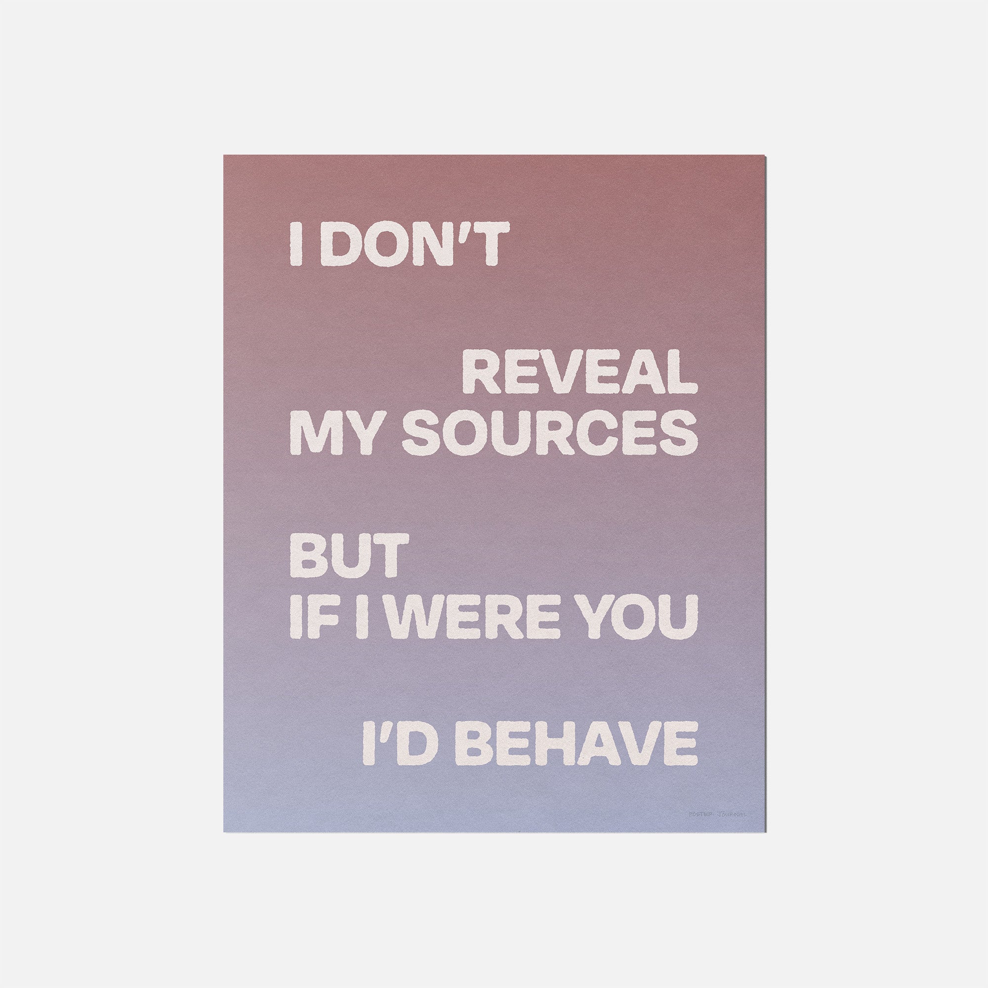 SOURCES PRINT