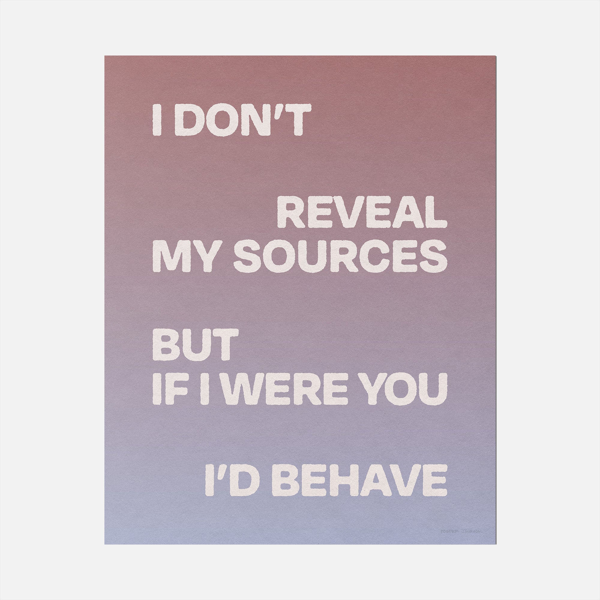 SOURCES PRINT