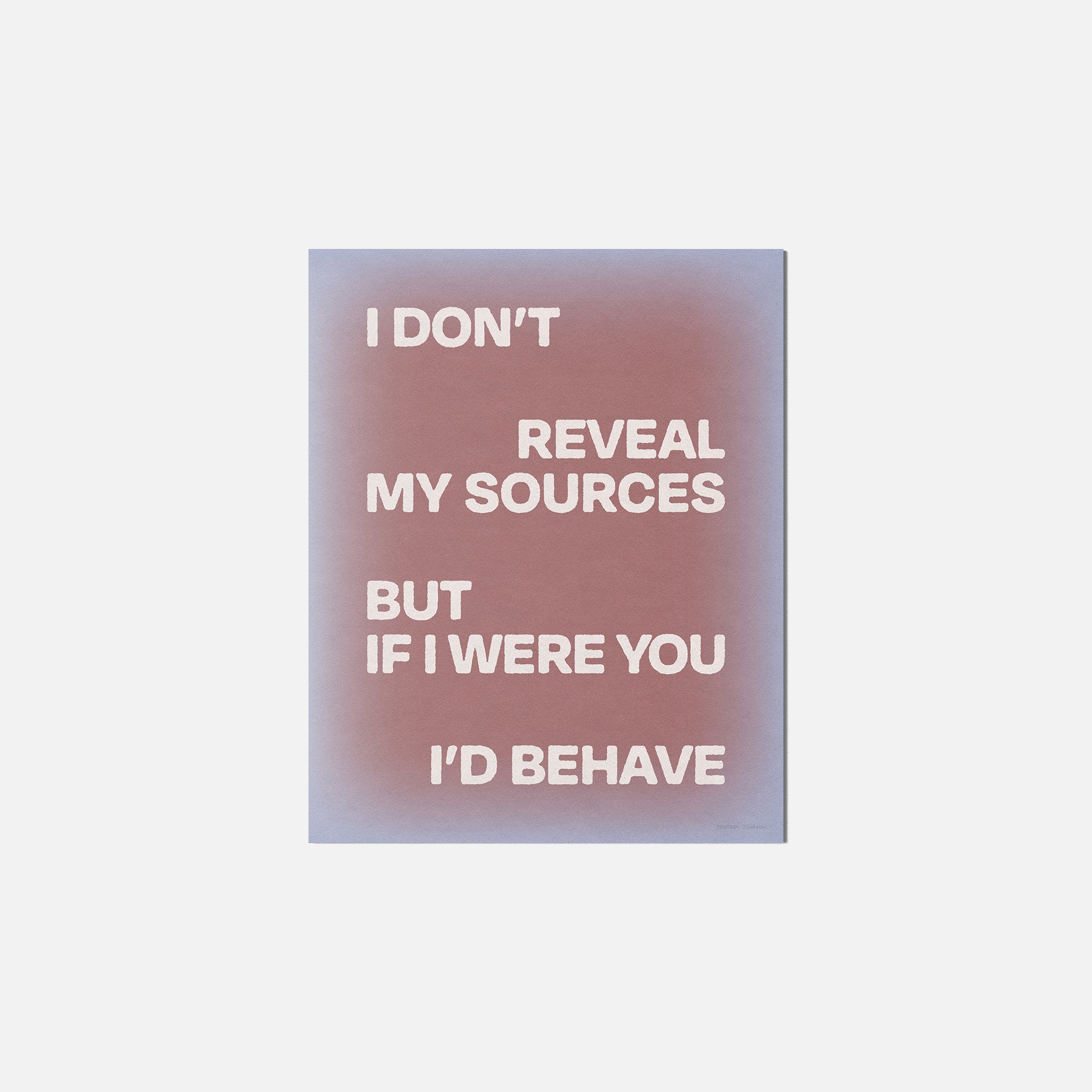 SOURCES PRINT