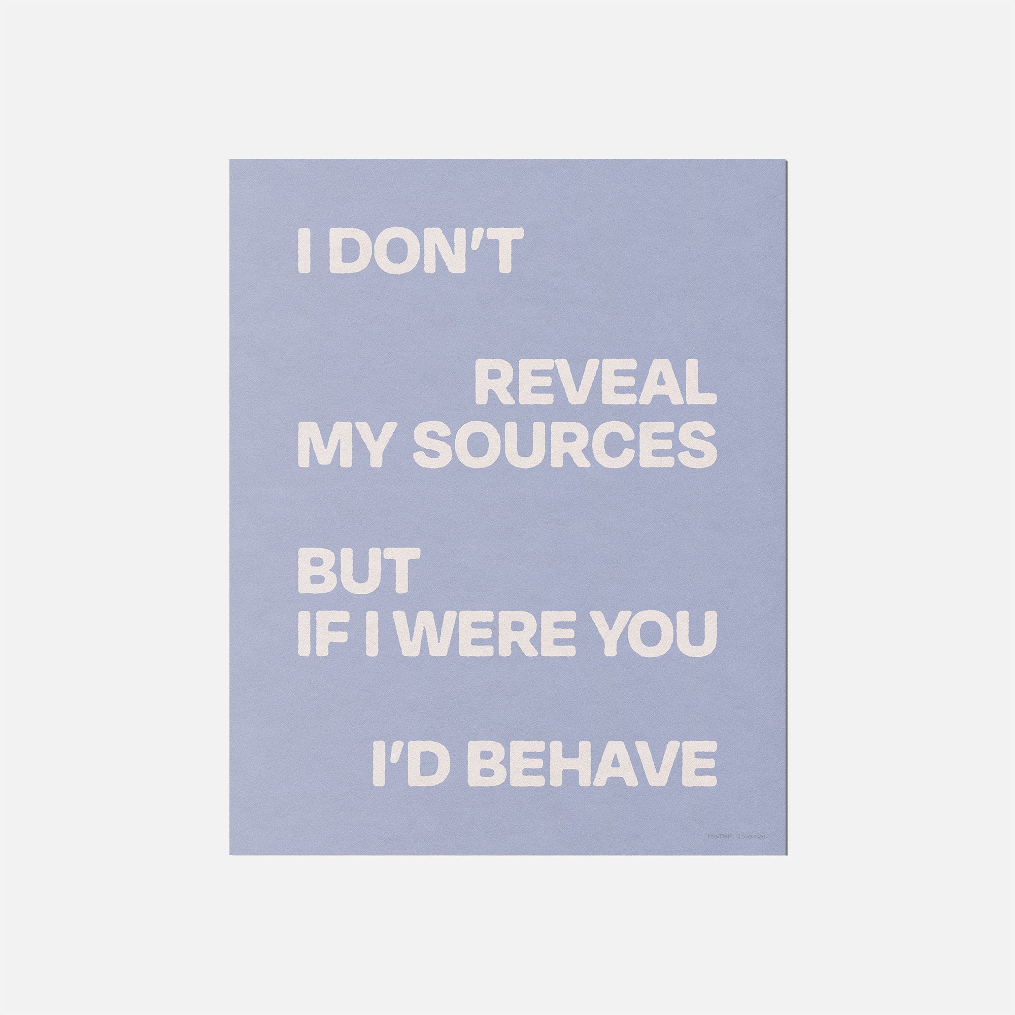 SOURCES PRINT