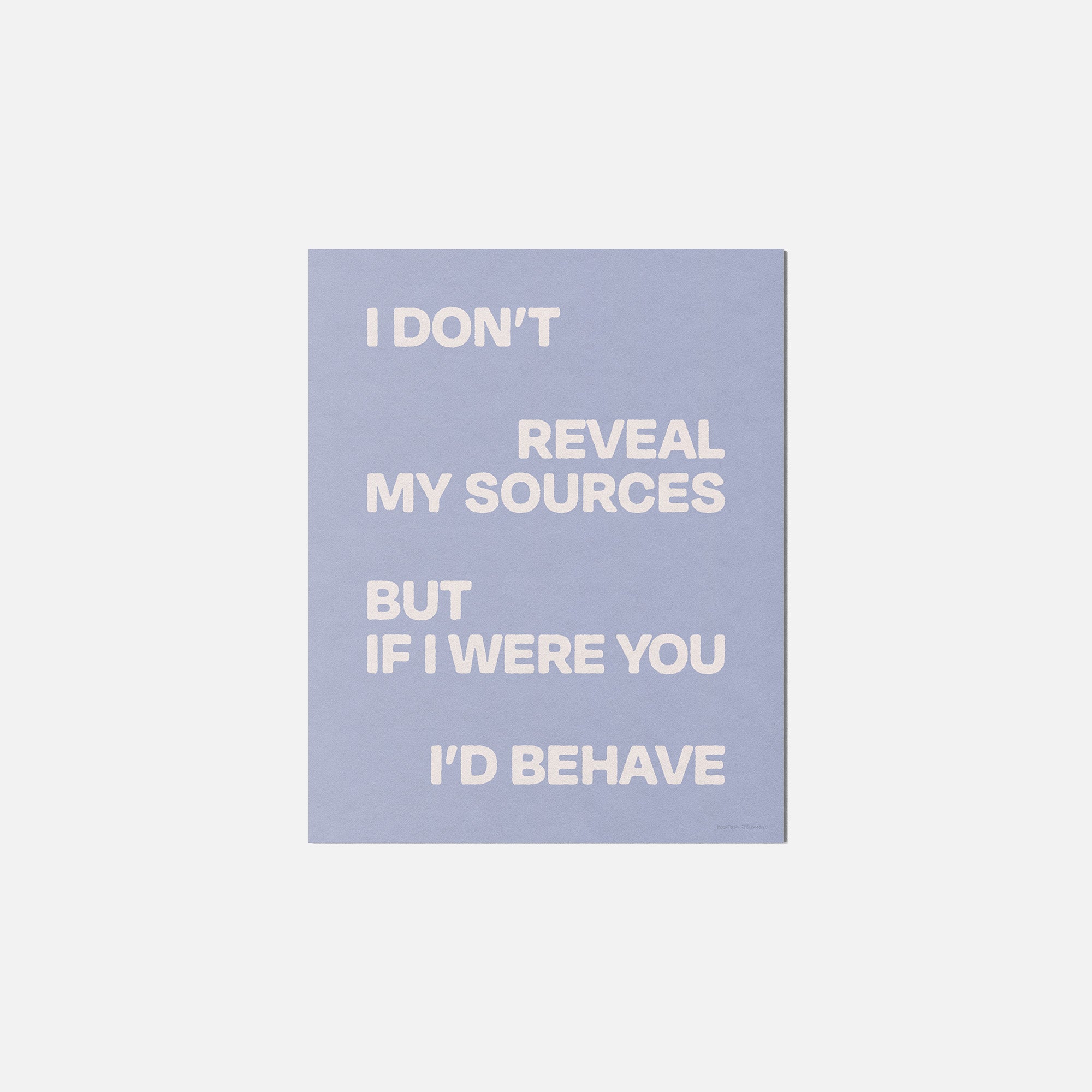 SOURCES PRINT