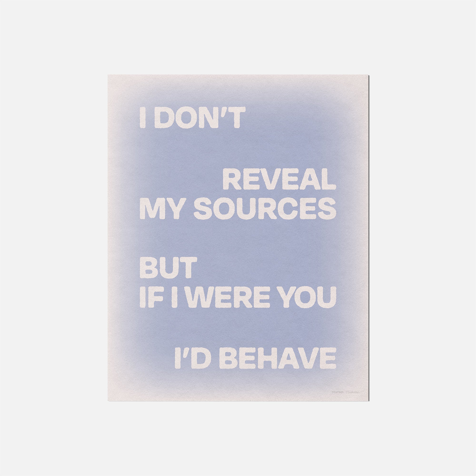 SOURCES PRINT
