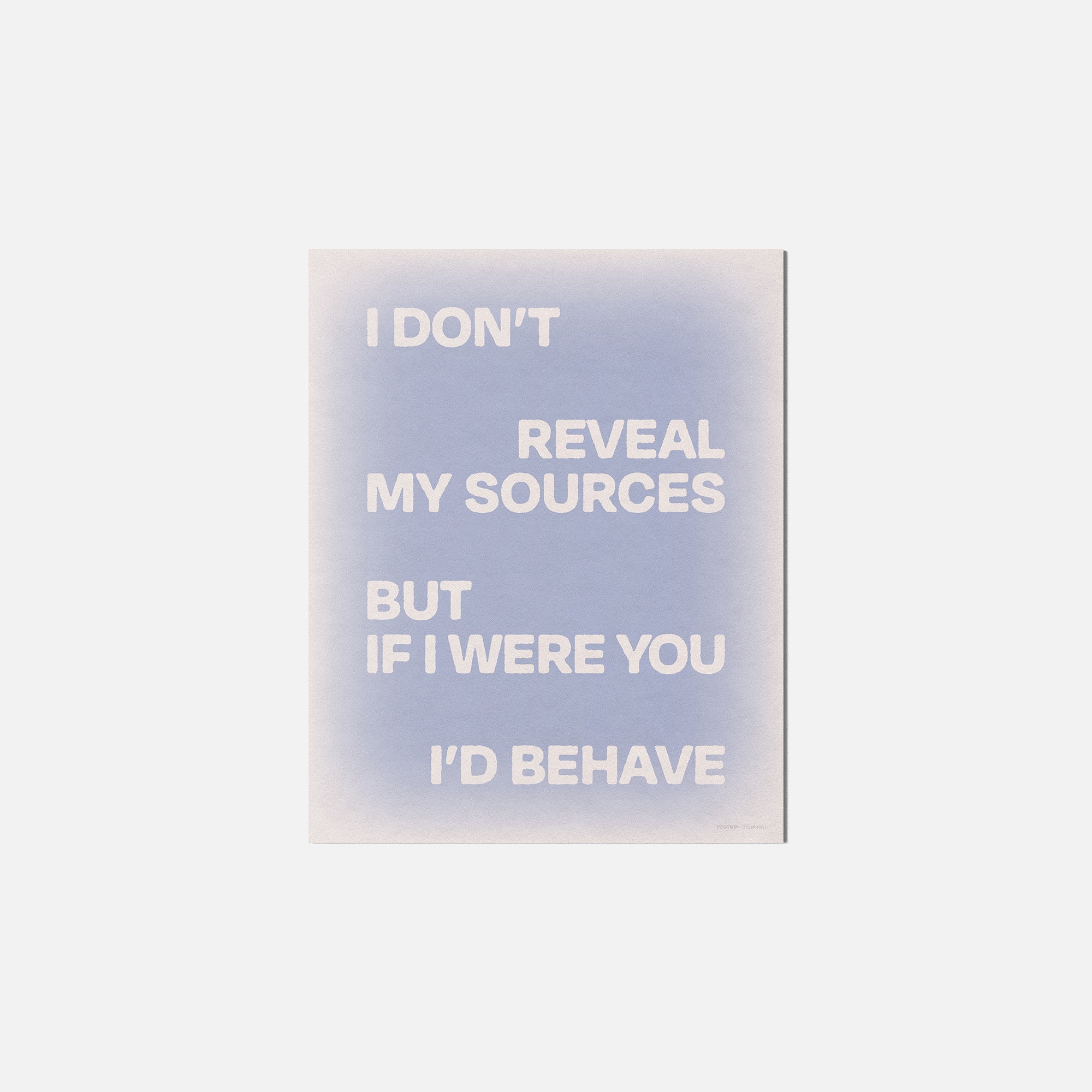 SOURCES PRINT