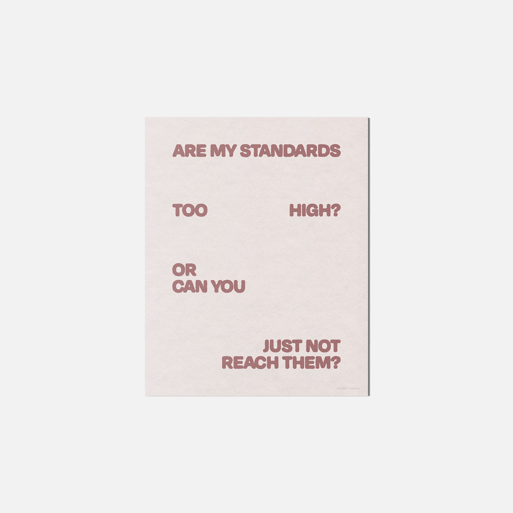 STANDARDS PRINT