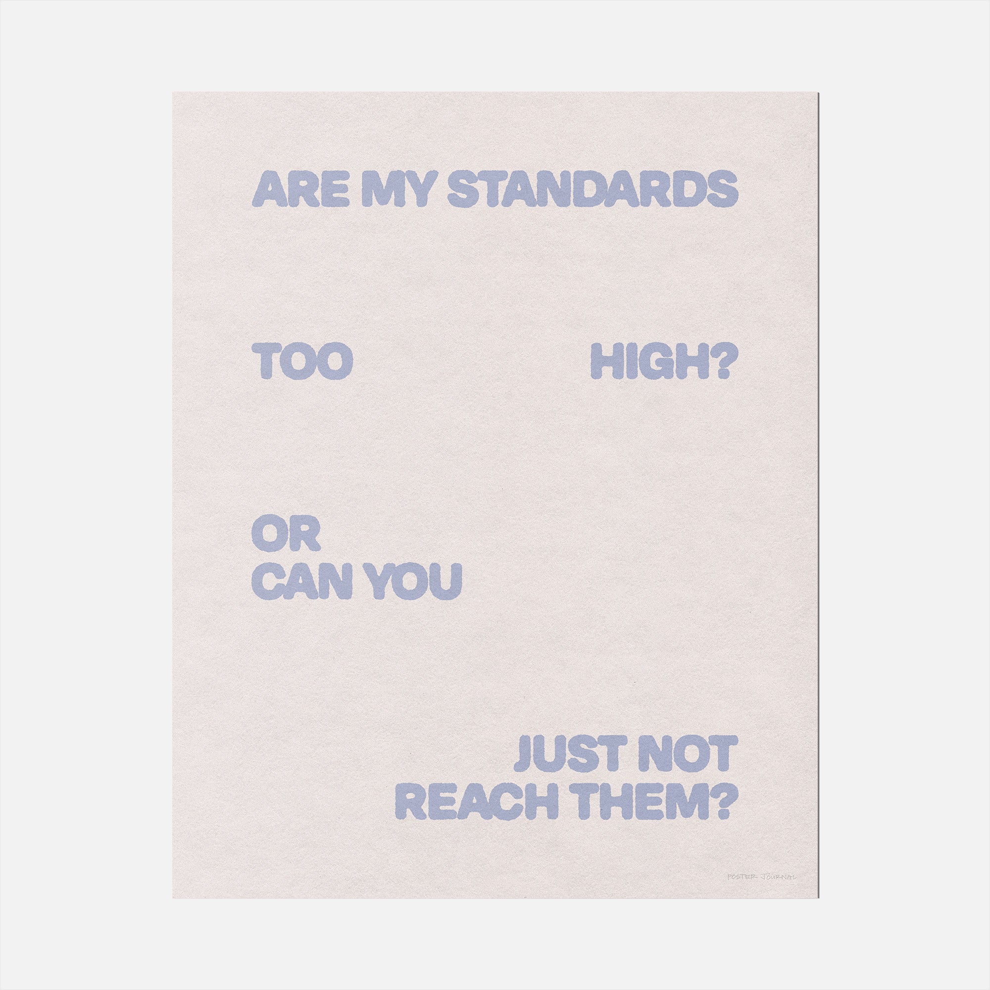 STANDARDS PRINT