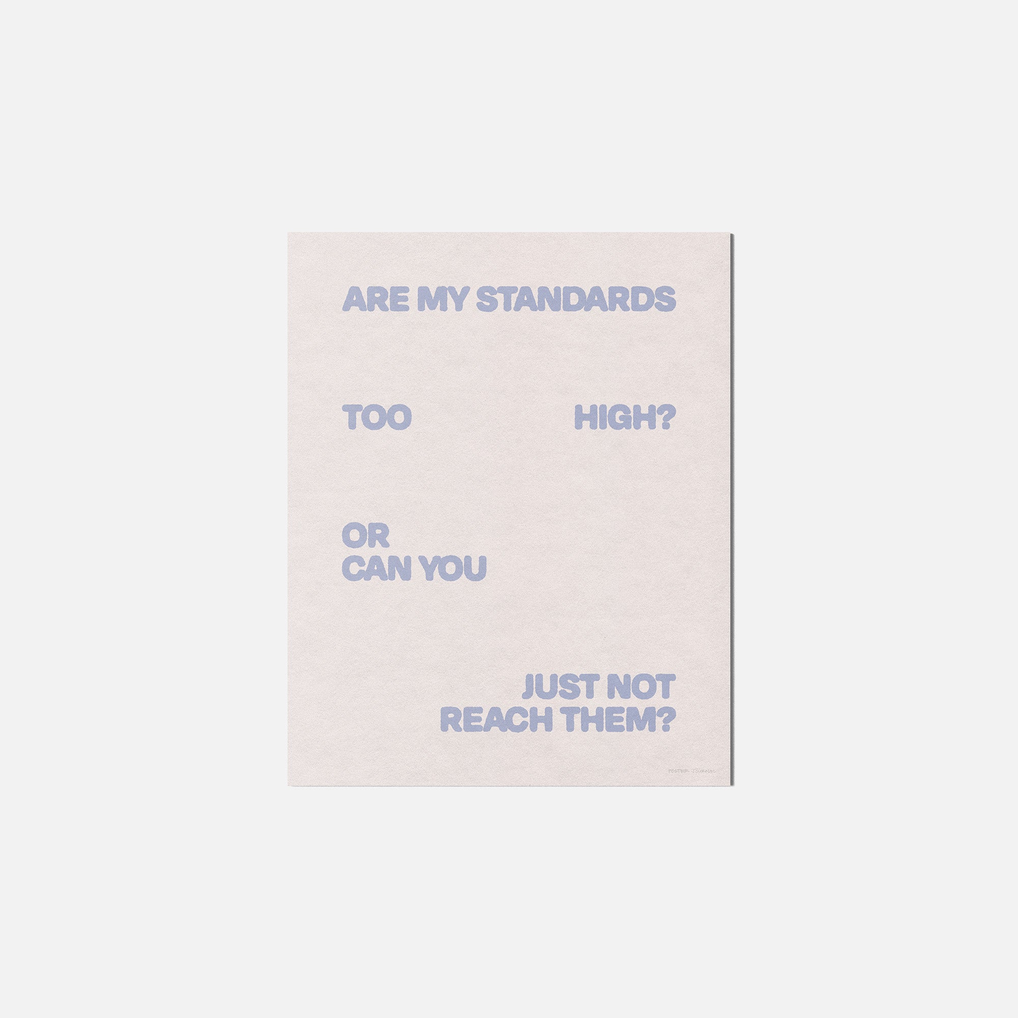 STANDARDS PRINT