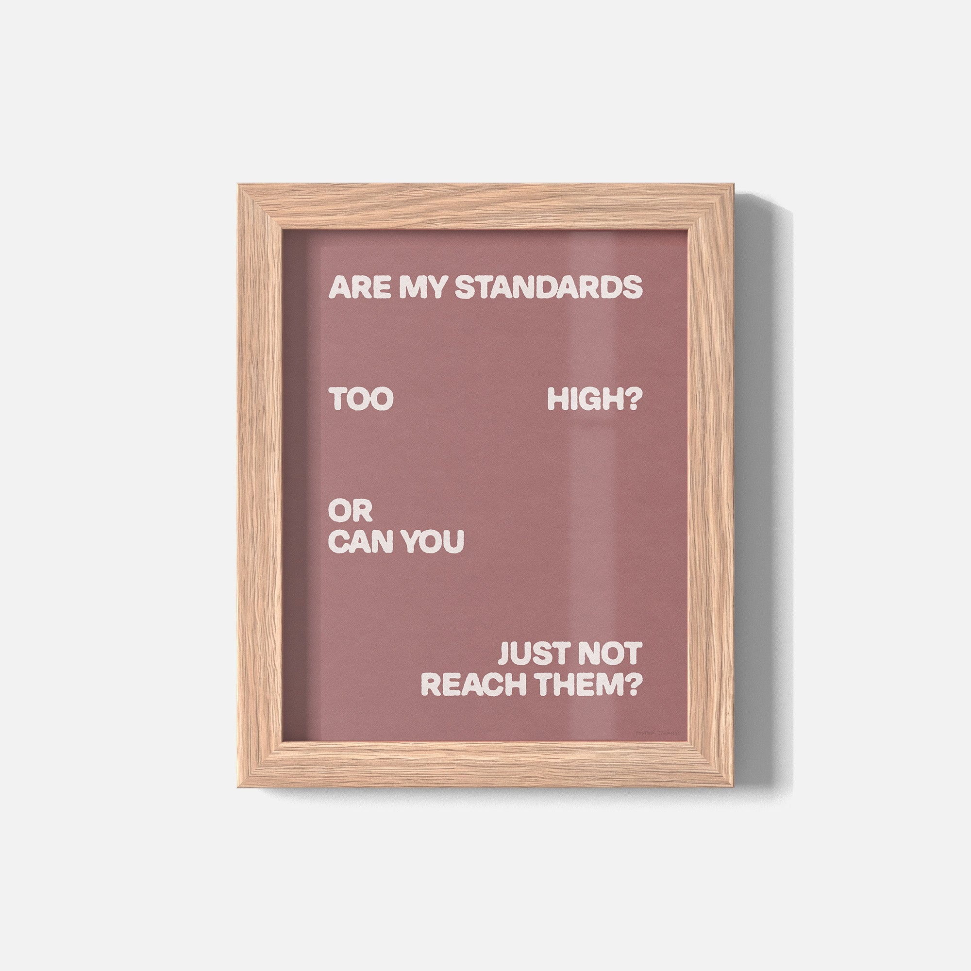 STANDARDS PRINT