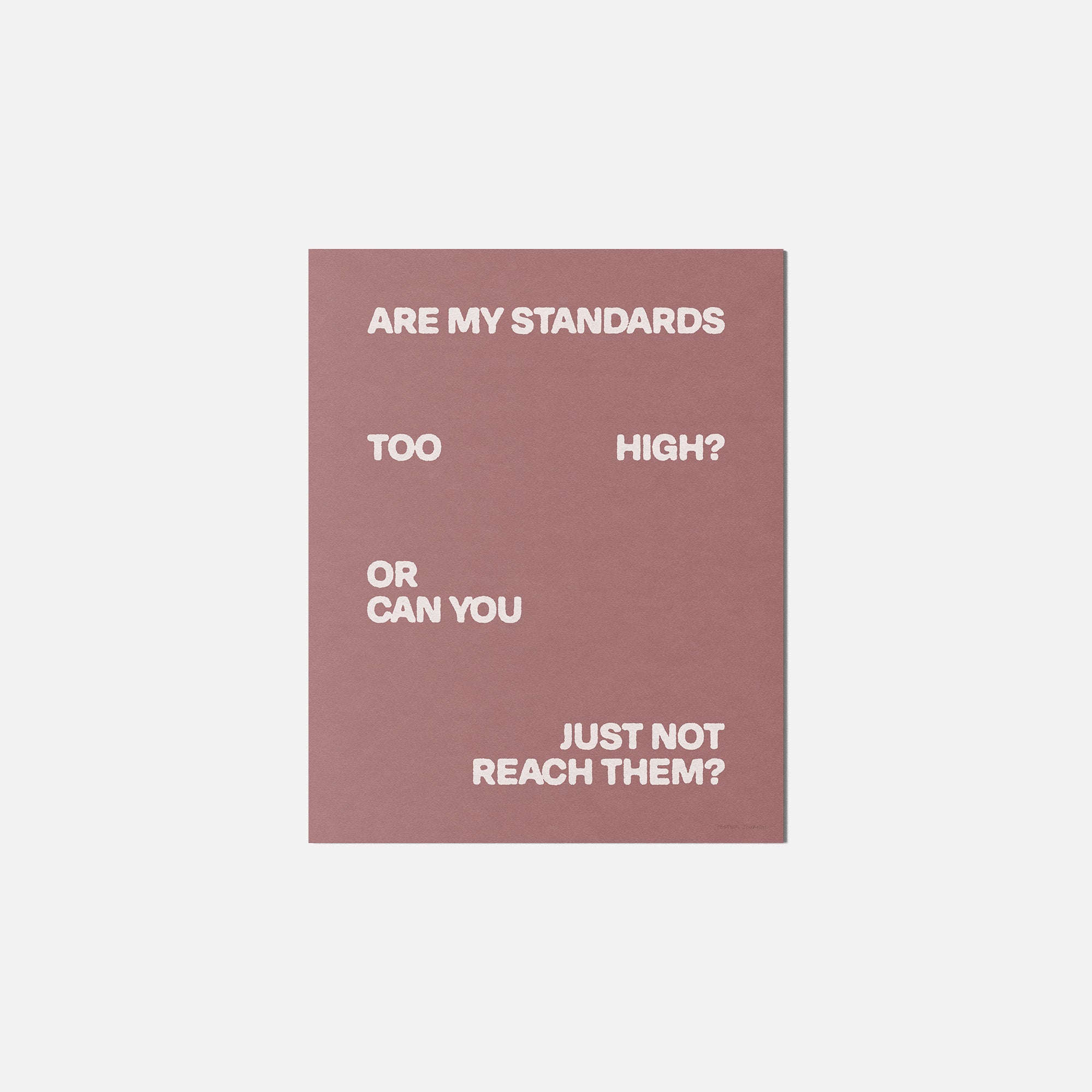 STANDARDS PRINT