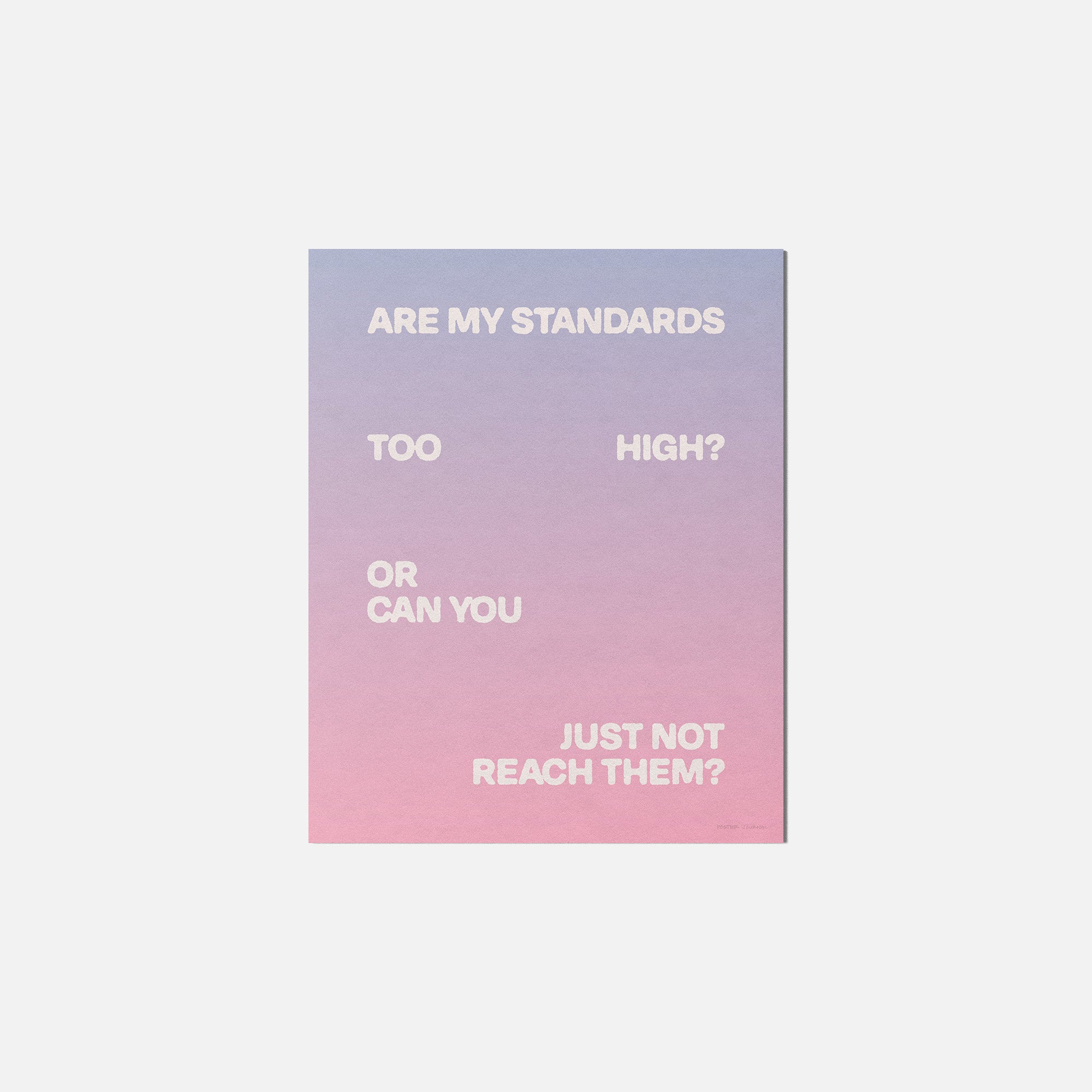 STANDARDS PRINT