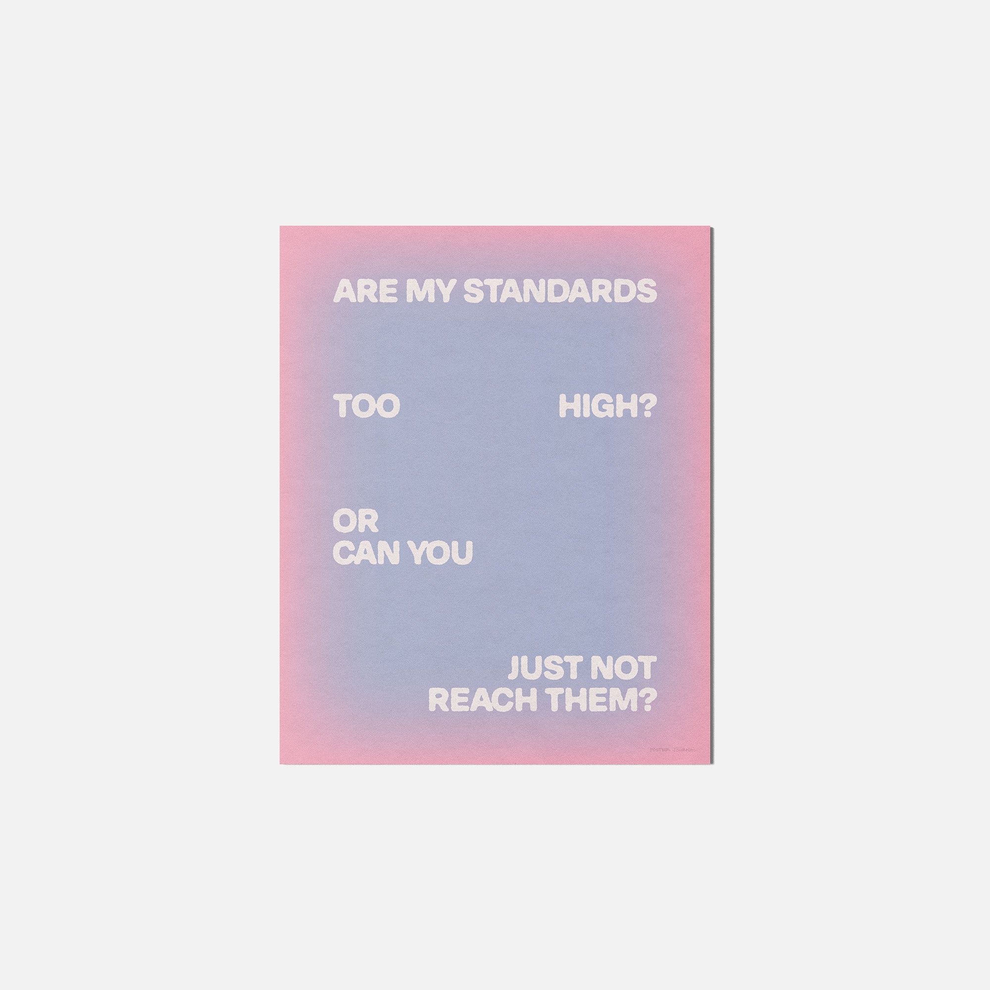 STANDARDS PRINT
