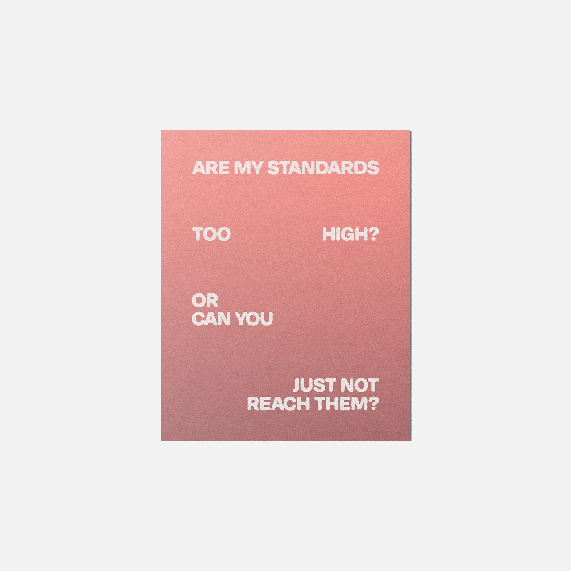STANDARDS PRINT