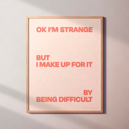 STRANGE PRINT