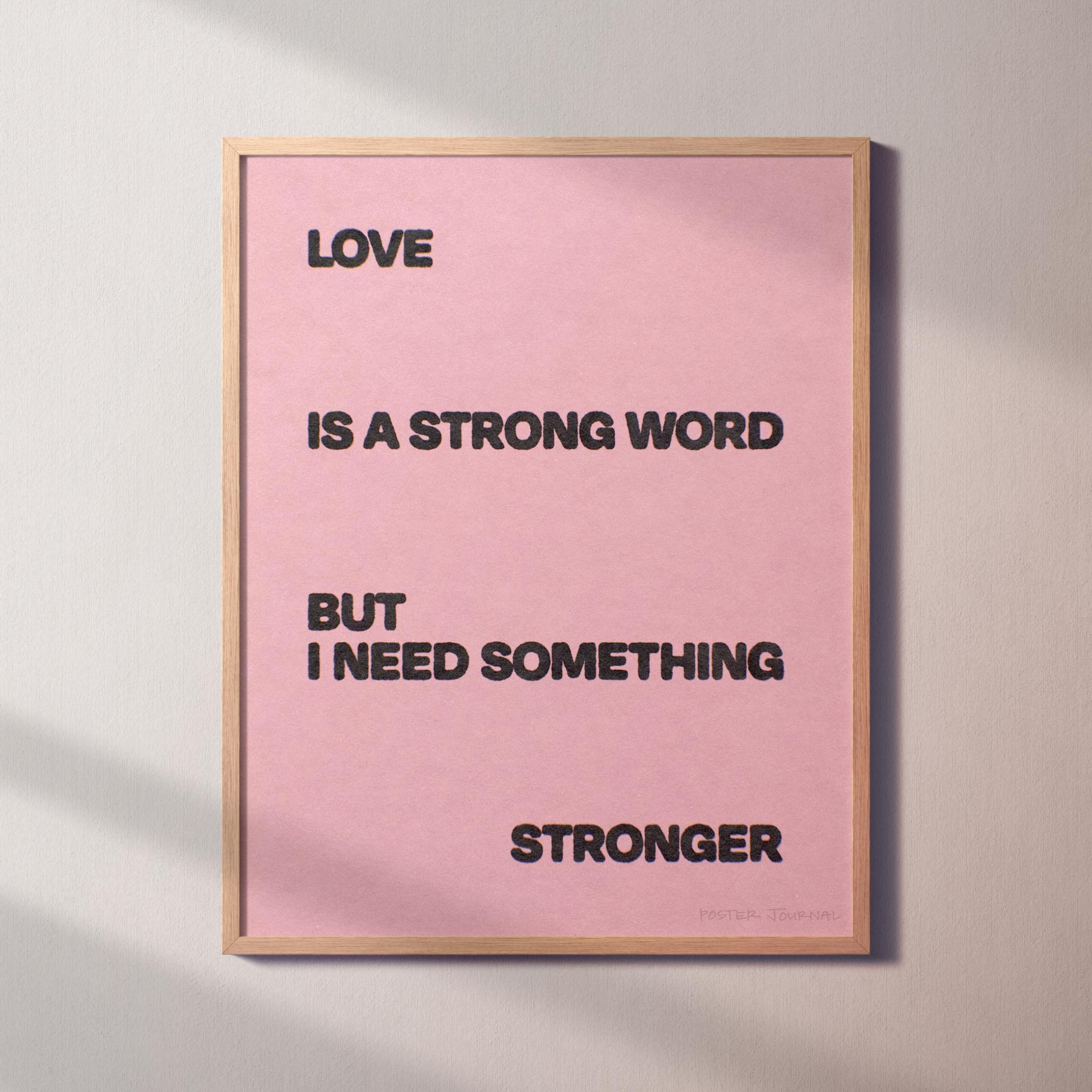 STRONGER PRINT
