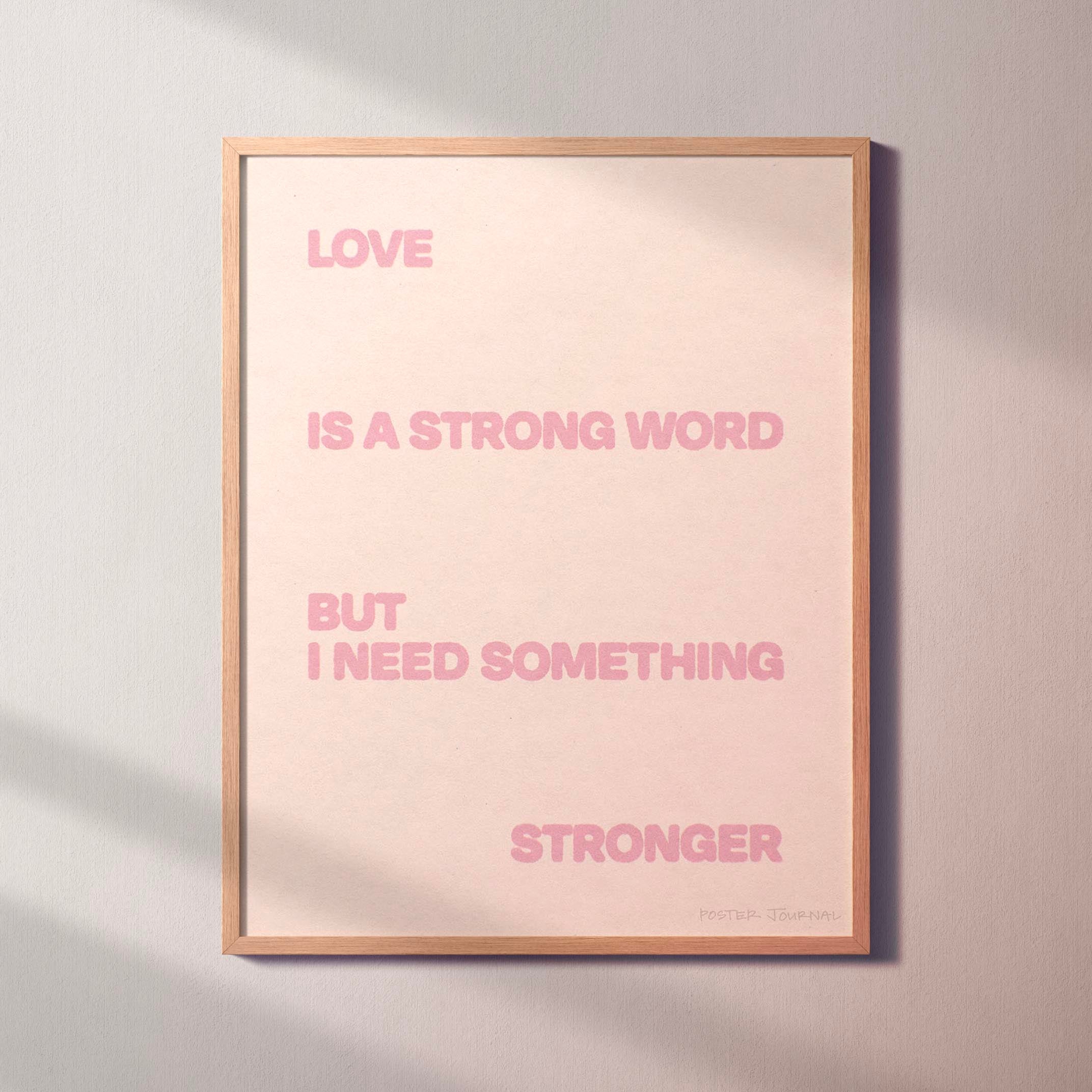 STRONGER PRINT