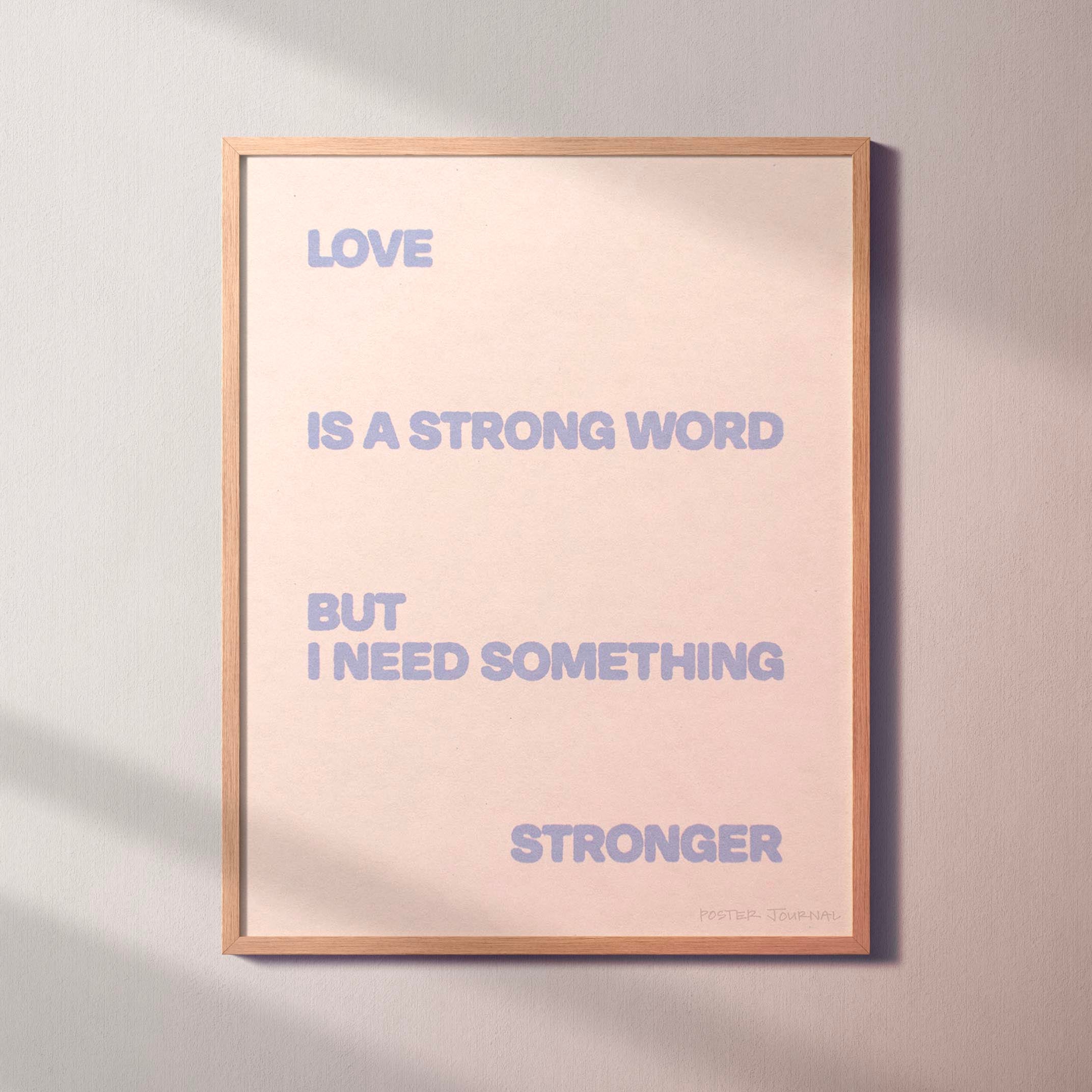STRONGER PRINT