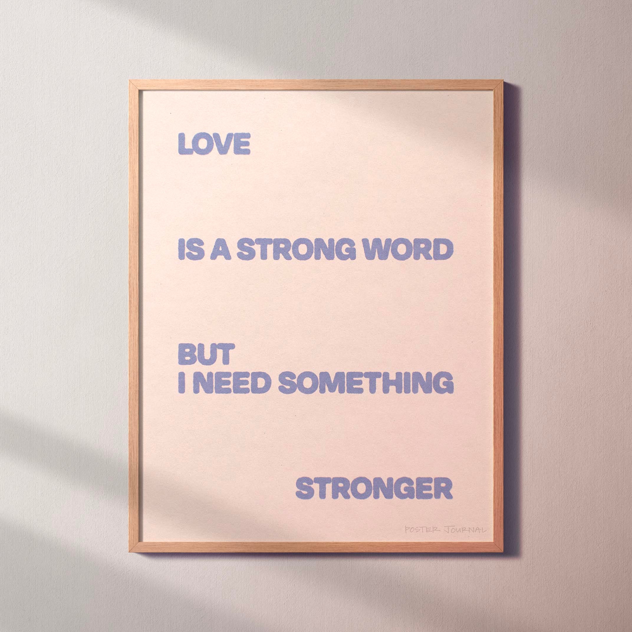 STRONGER PRINT