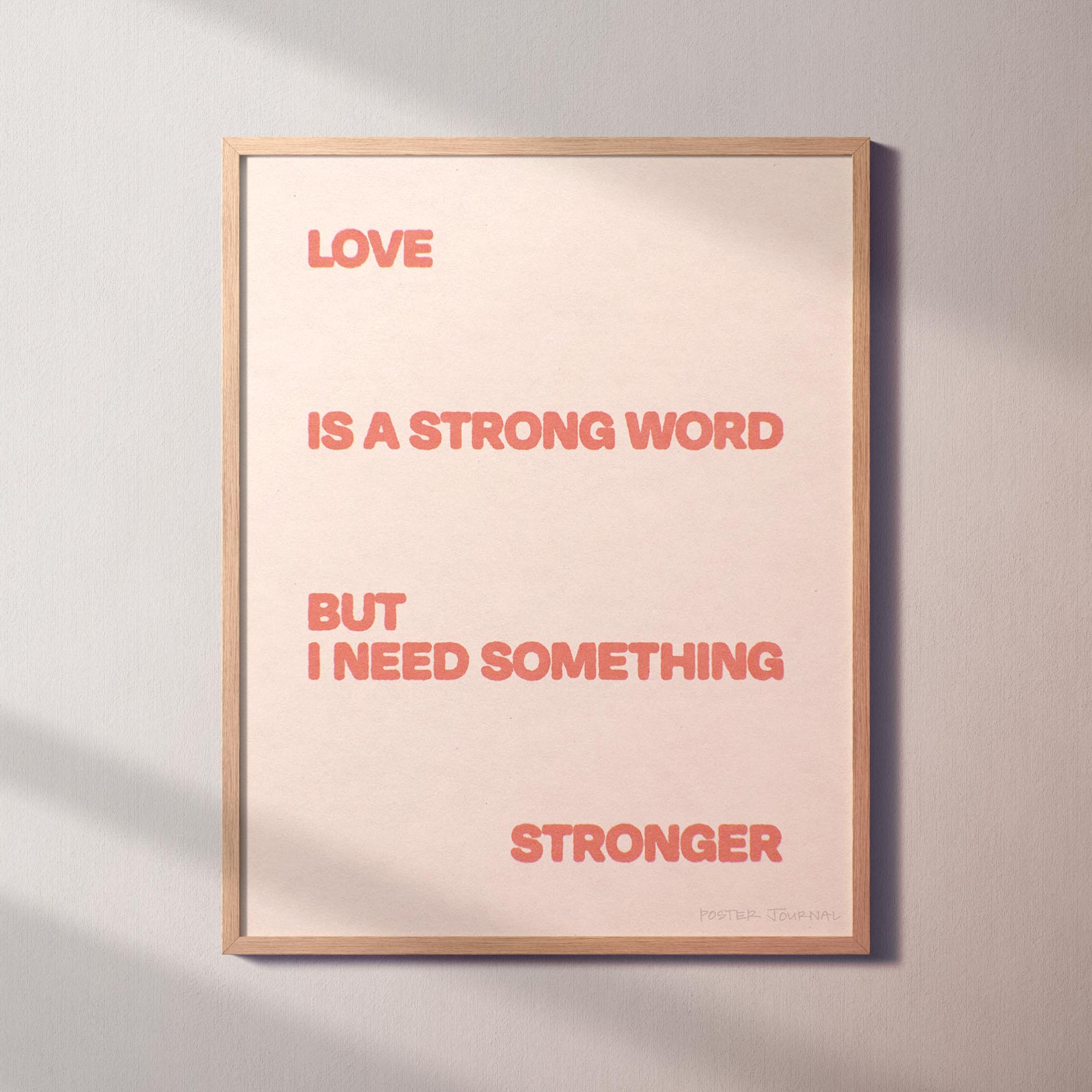 STRONGER PRINT