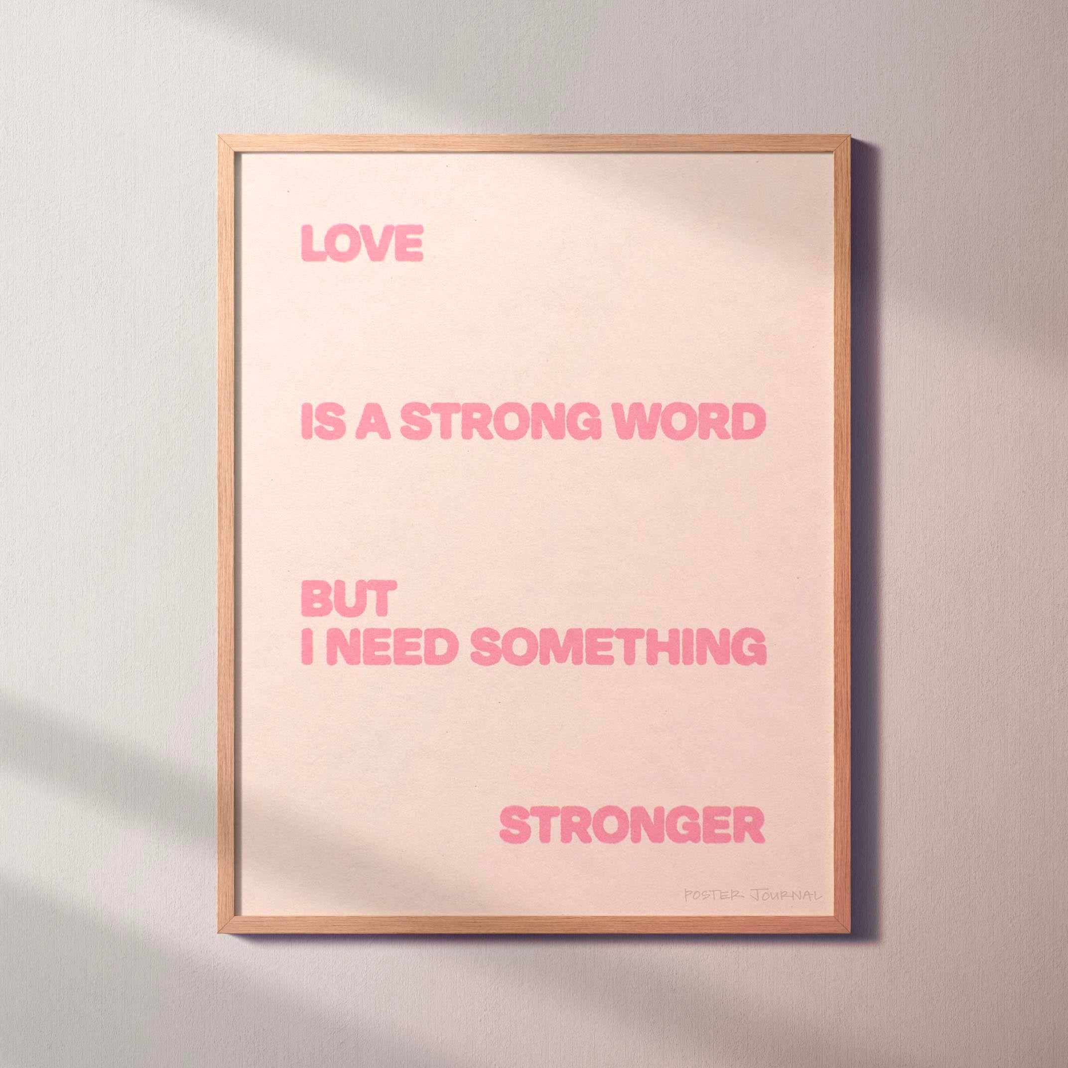 STRONGER PRINT