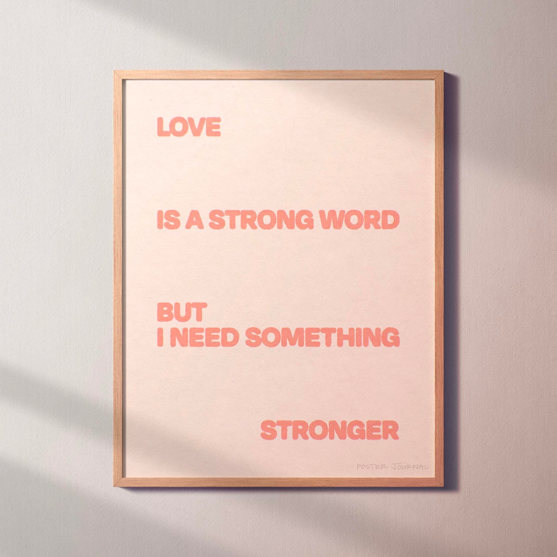 STRONGER PRINT