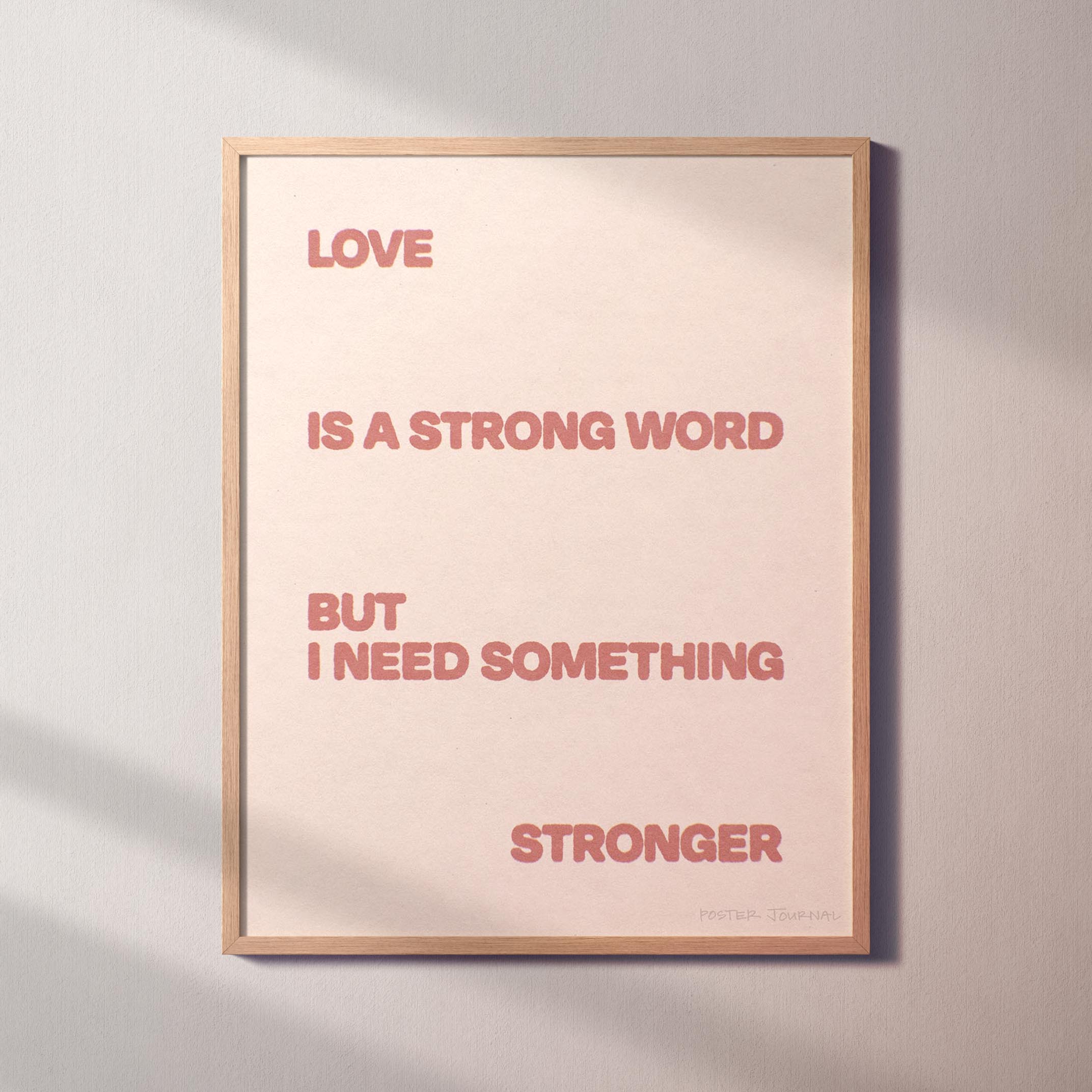 STRONGER PRINT