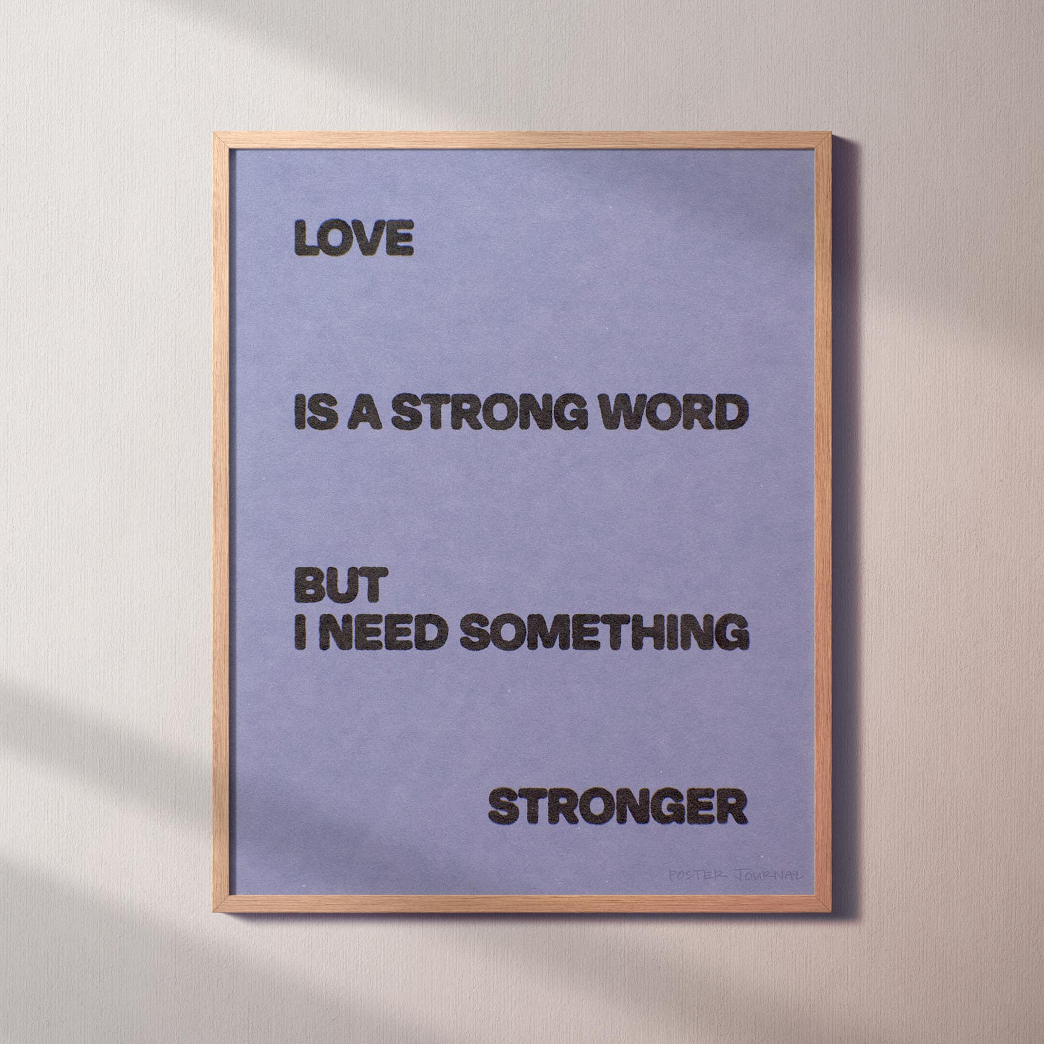 STRONGER PRINT