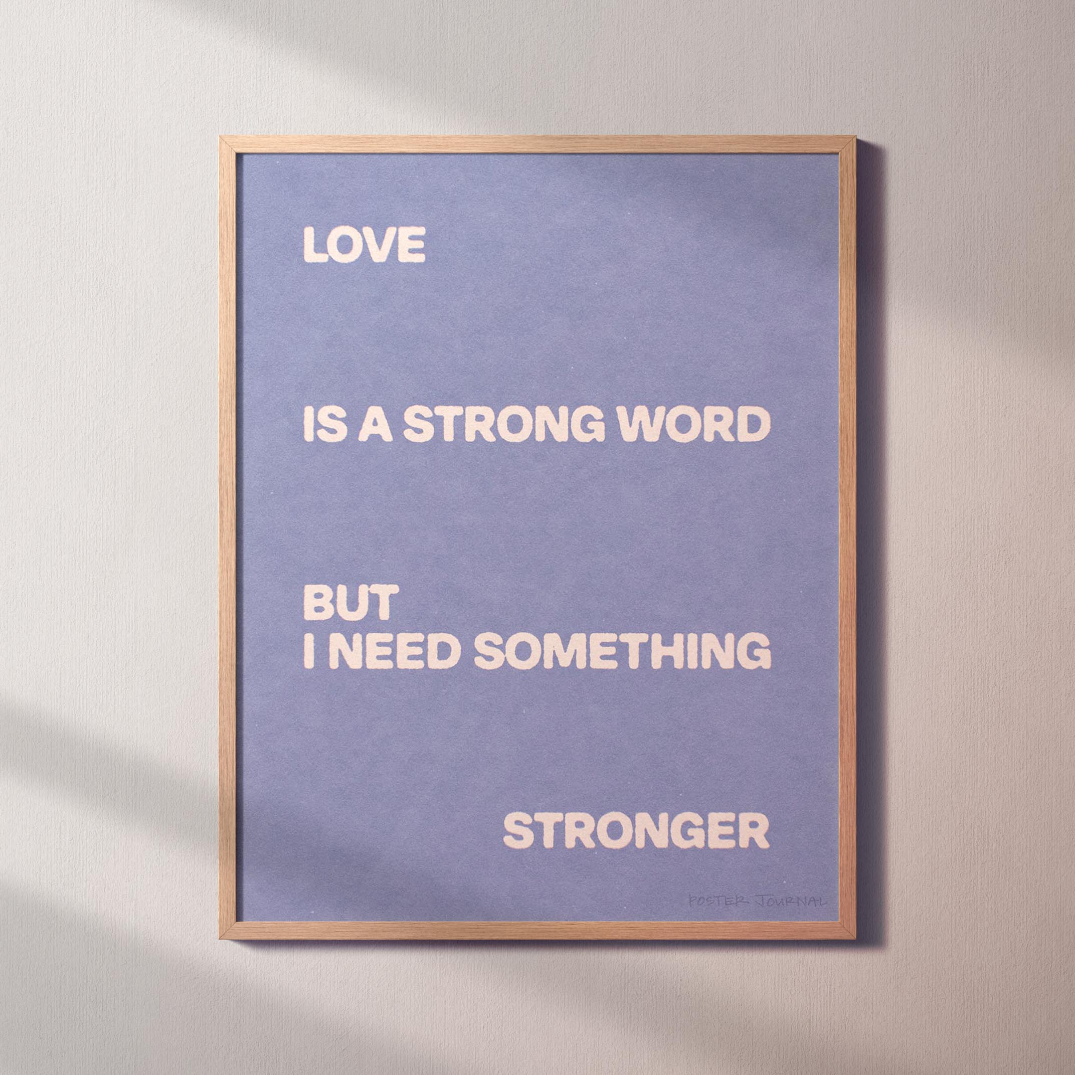 STRONGER PRINT