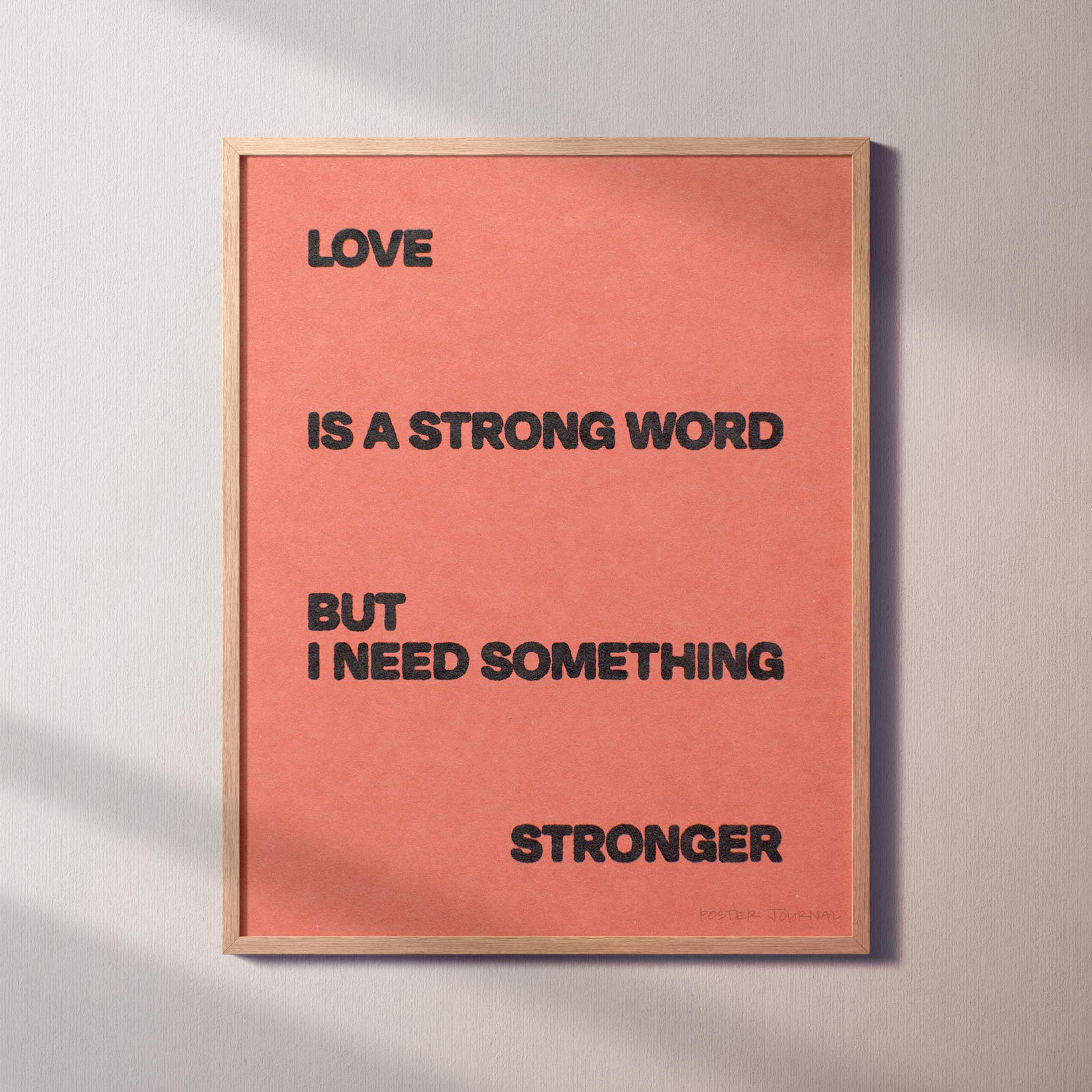 STRONGER PRINT