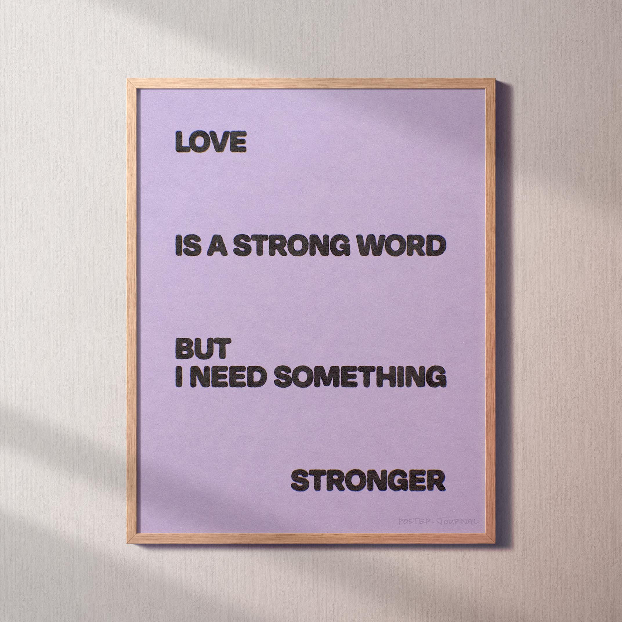 STRONGER PRINT