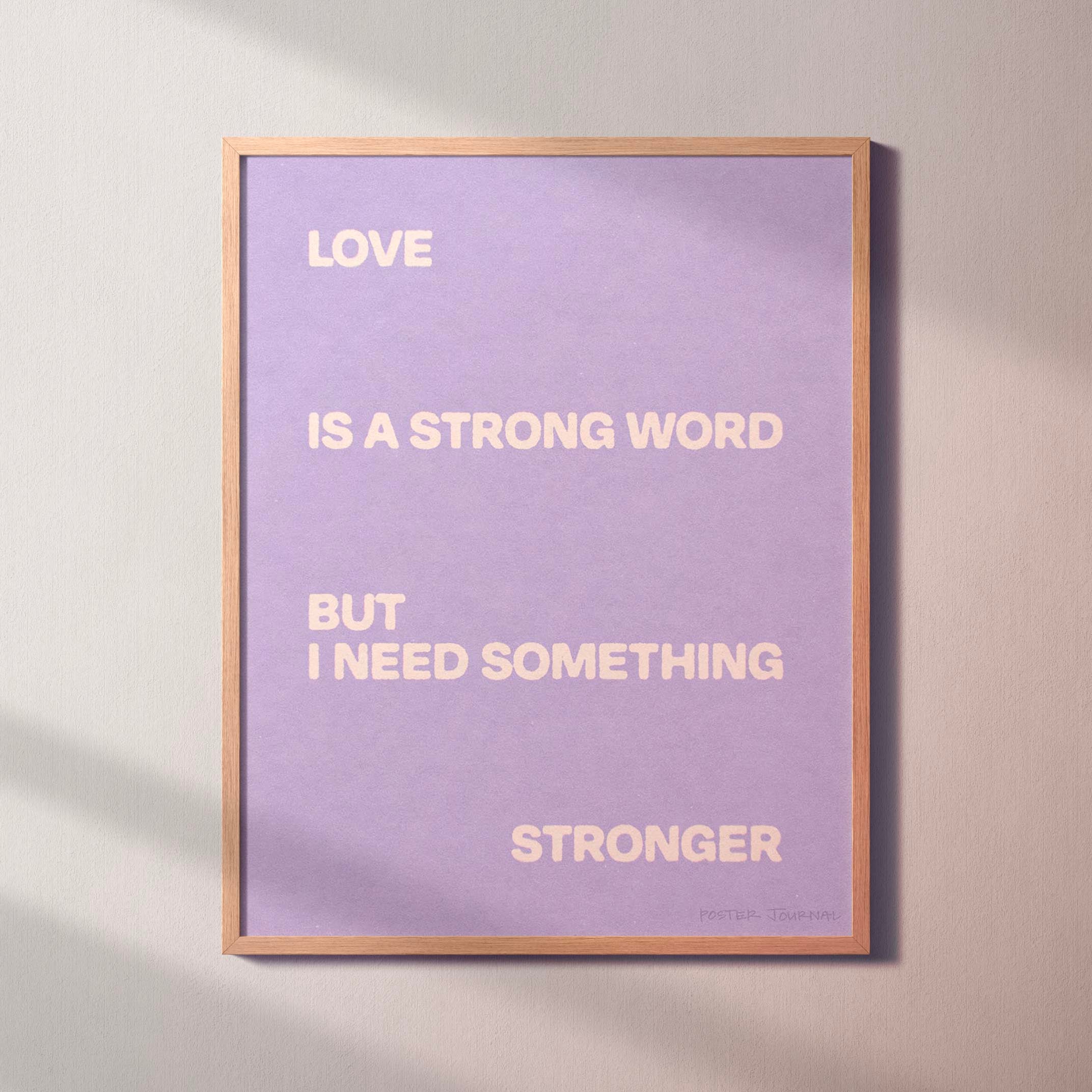 STRONGER PRINT