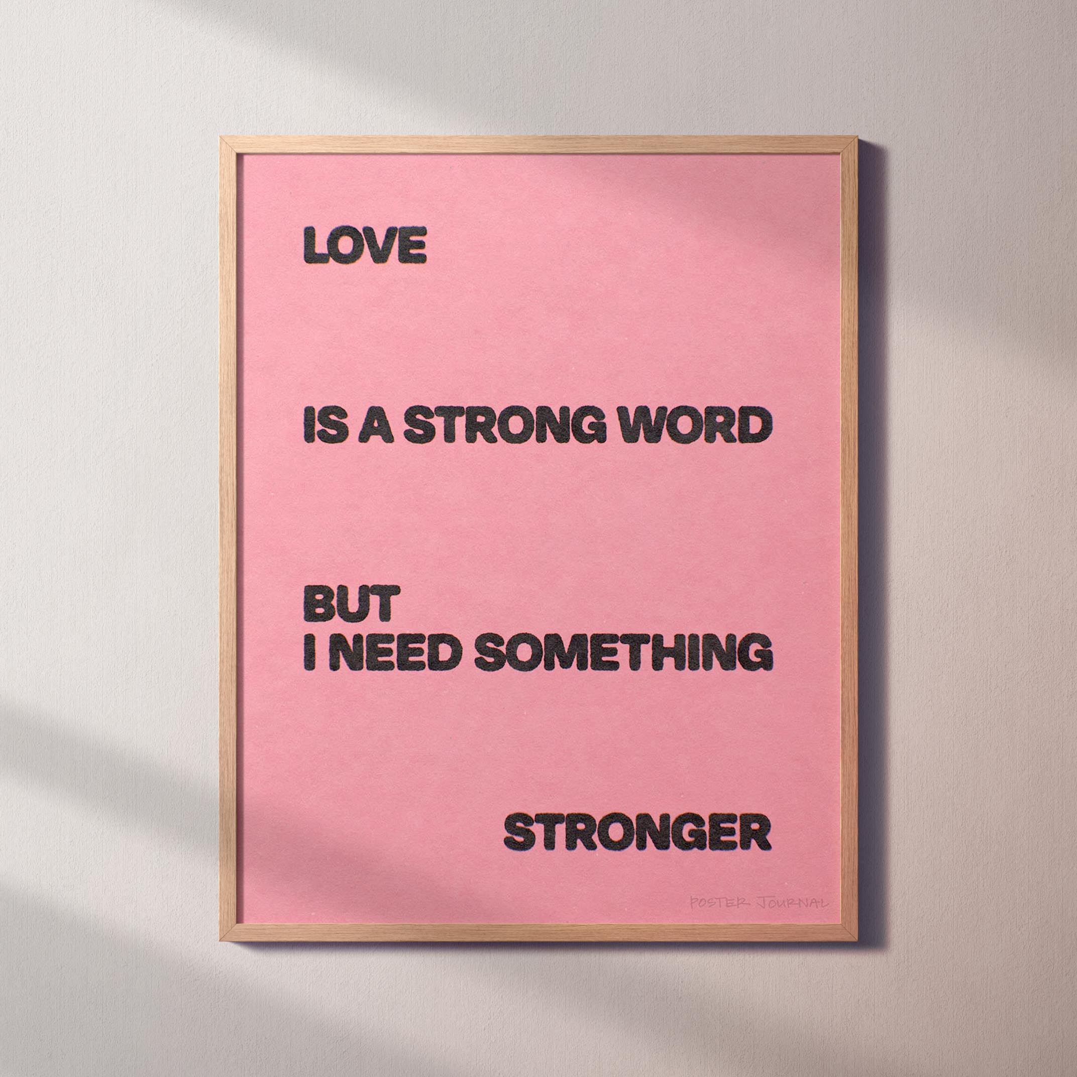 STRONGER PRINT