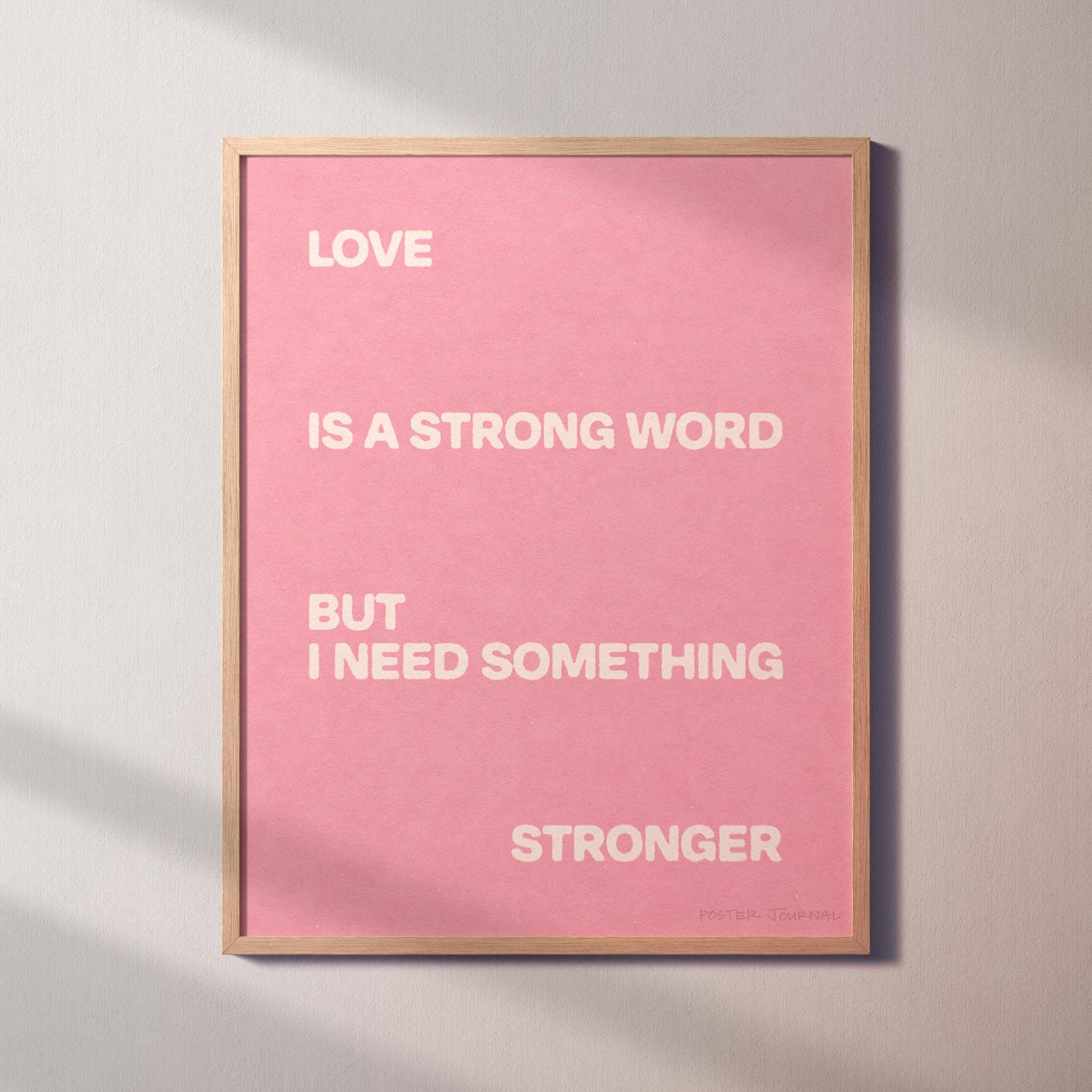 STRONGER PRINT