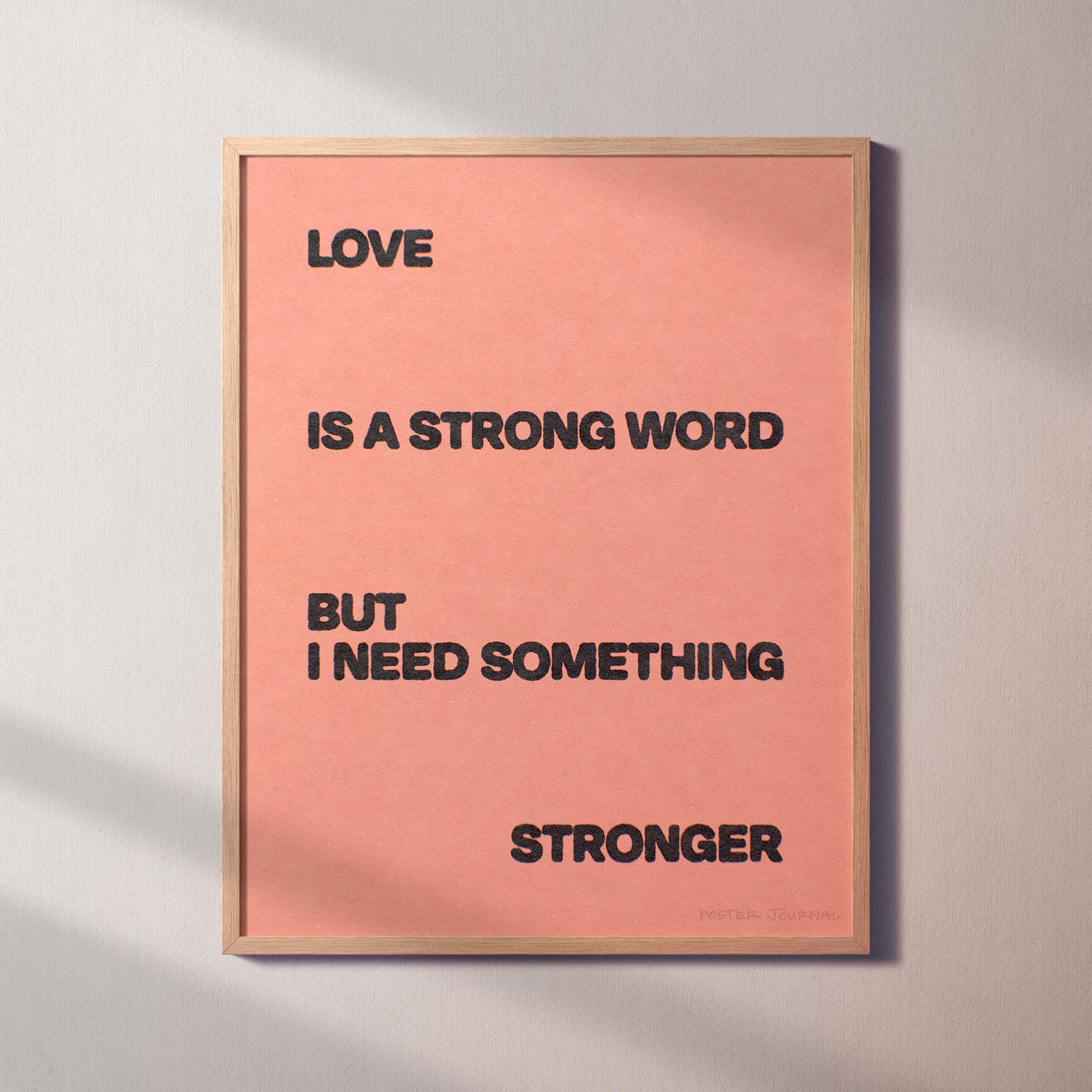 STRONGER PRINT