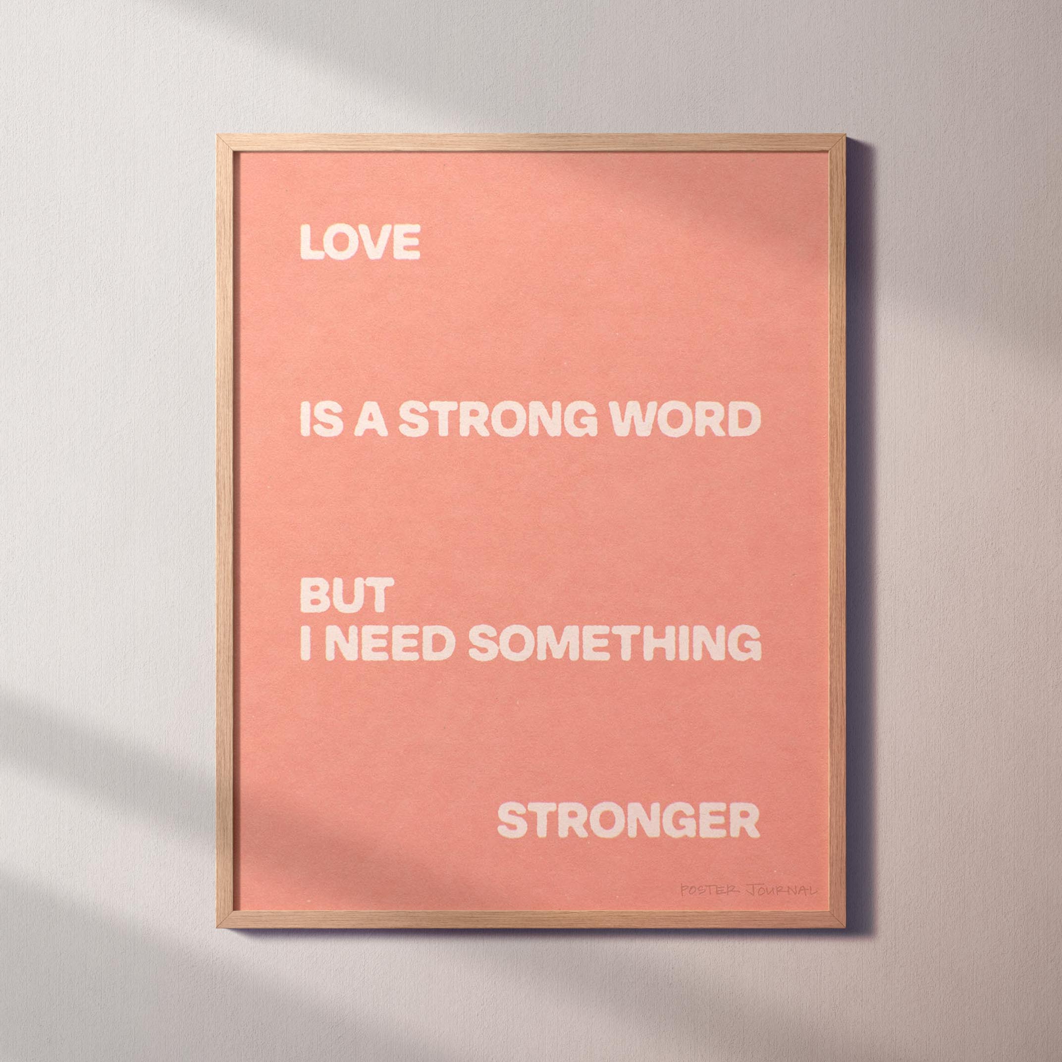 STRONGER PRINT