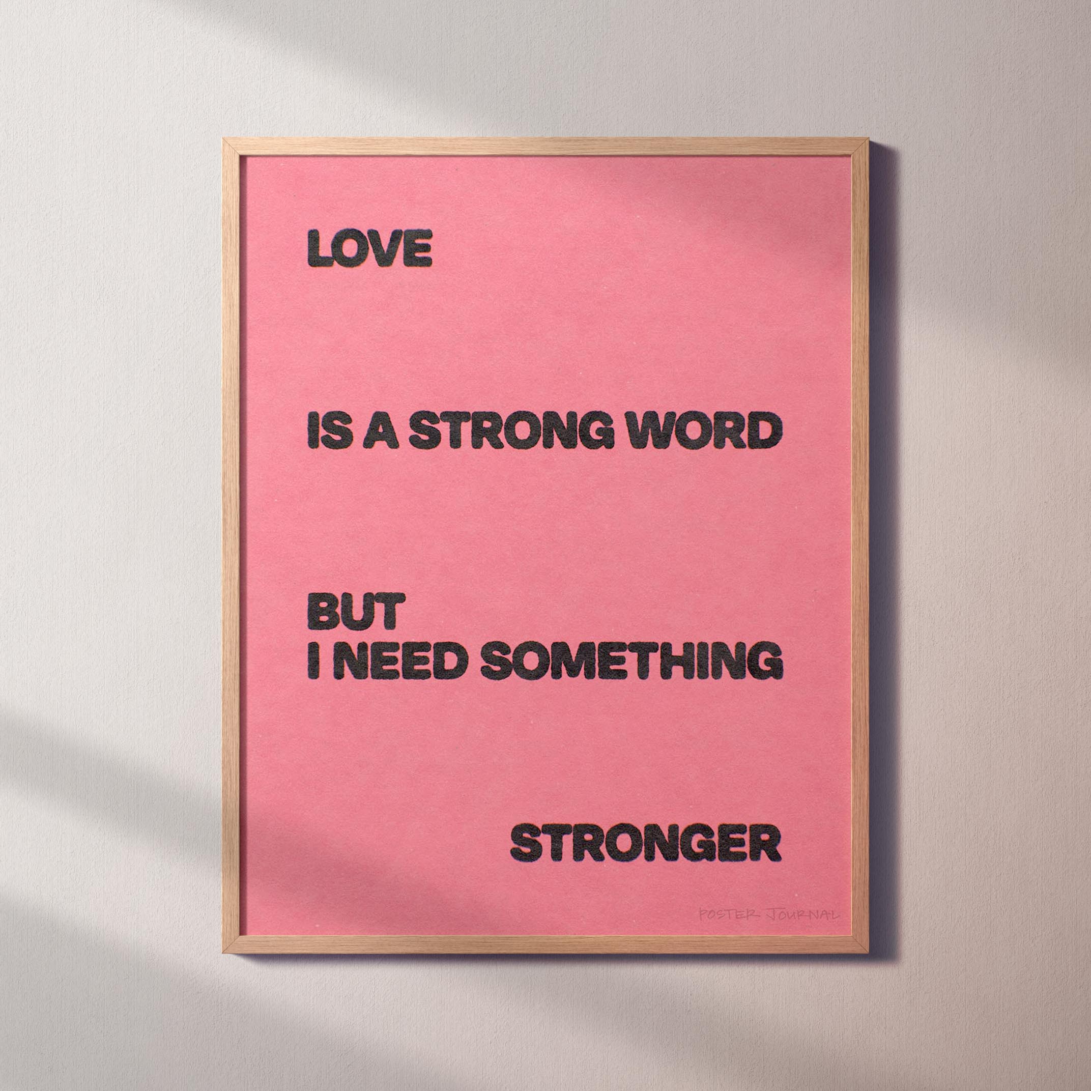 STRONGER PRINT