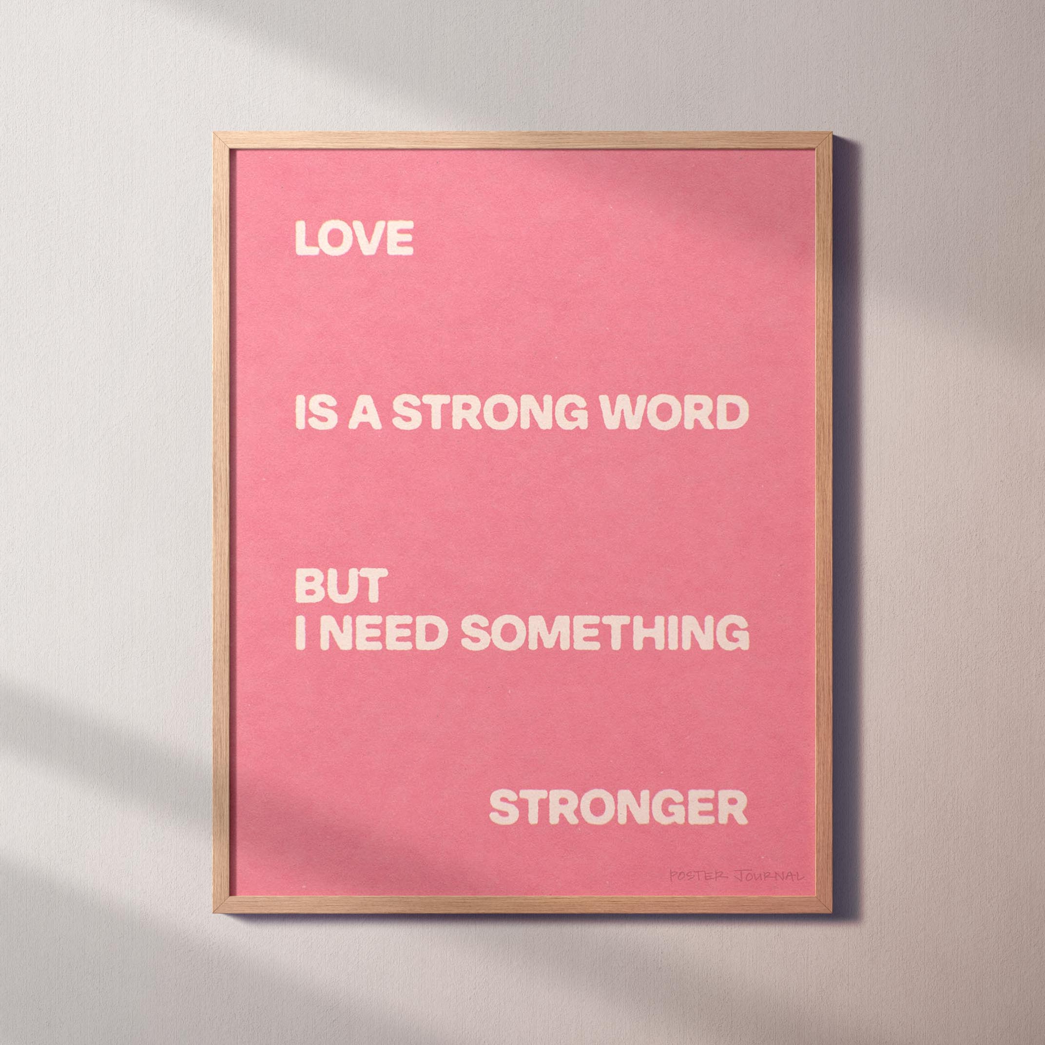 STRONGER PRINT