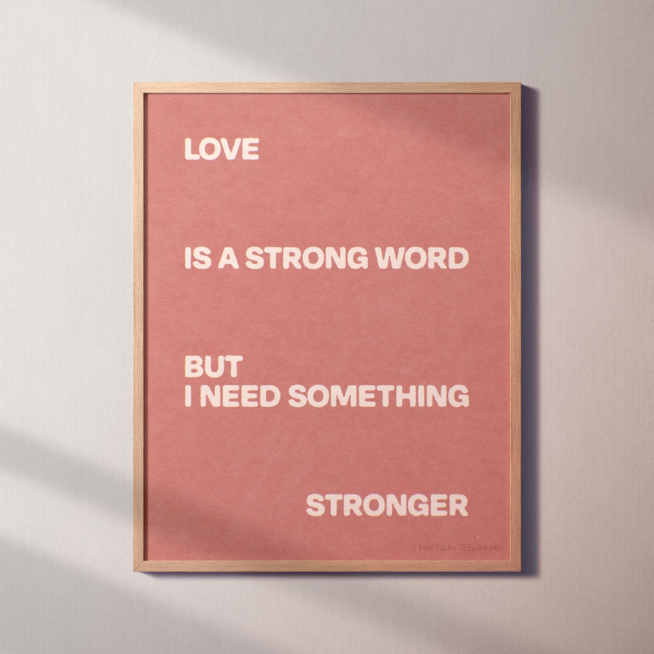 STRONGER PRINT