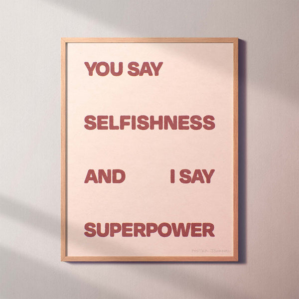 SUPERPOWER PRINT