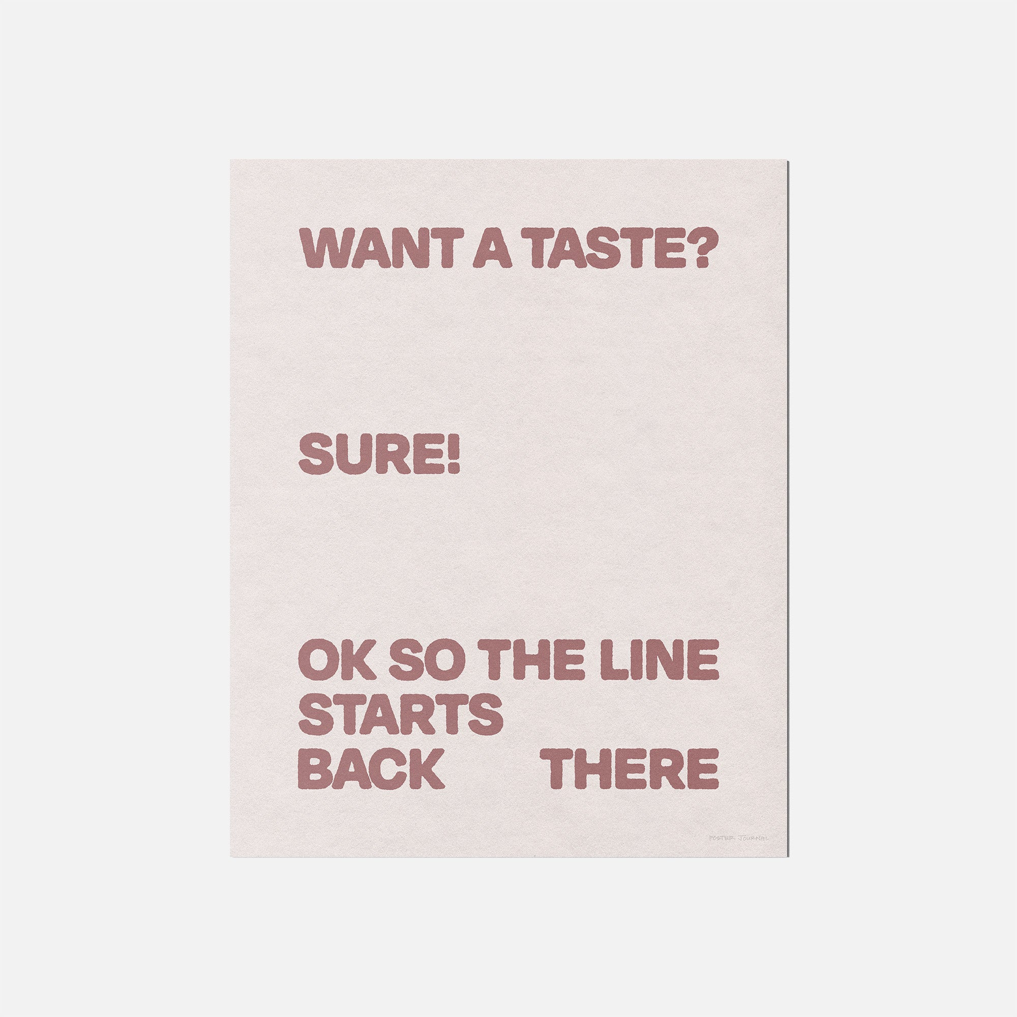 TASTE PRINT