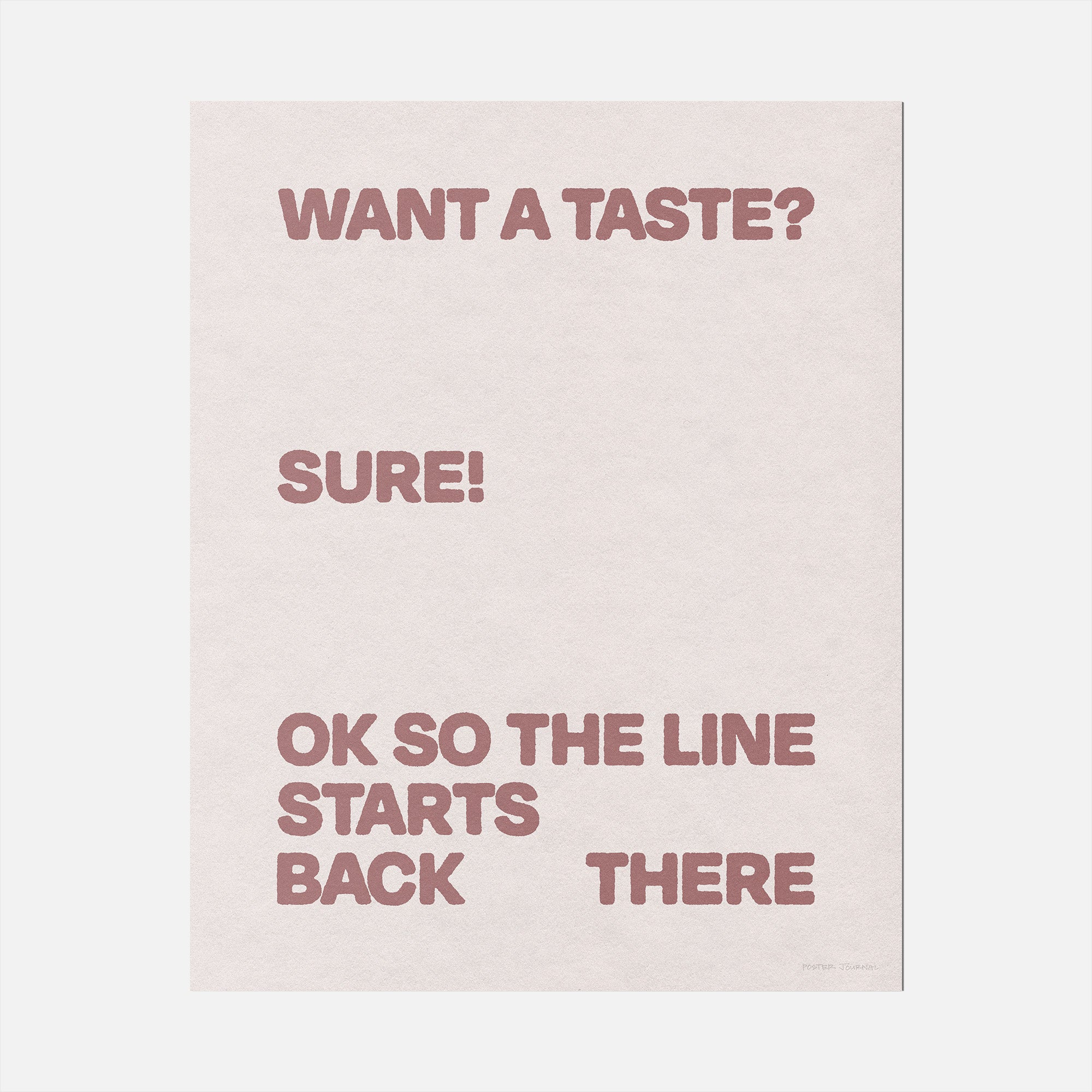TASTE PRINT