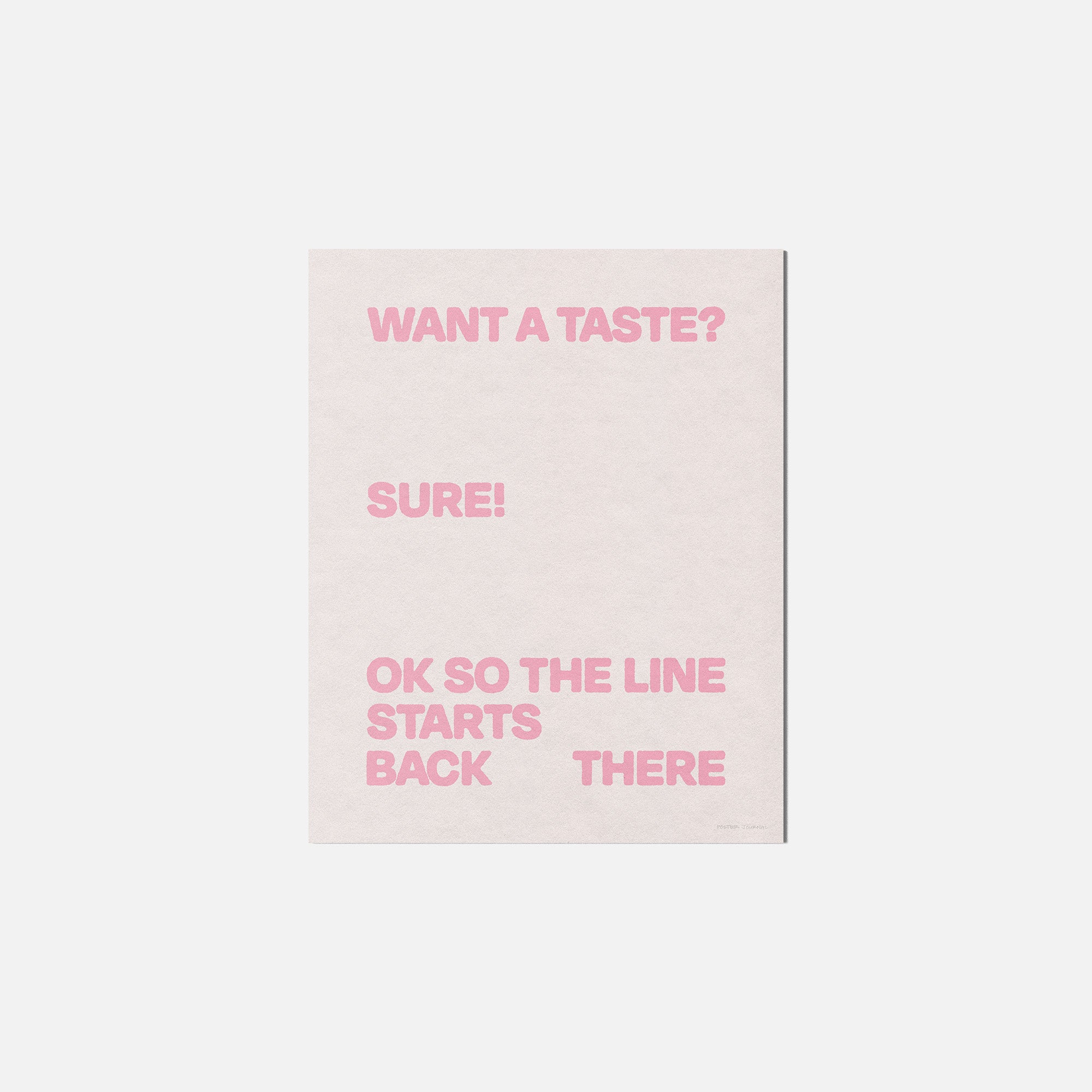 TASTE PRINT