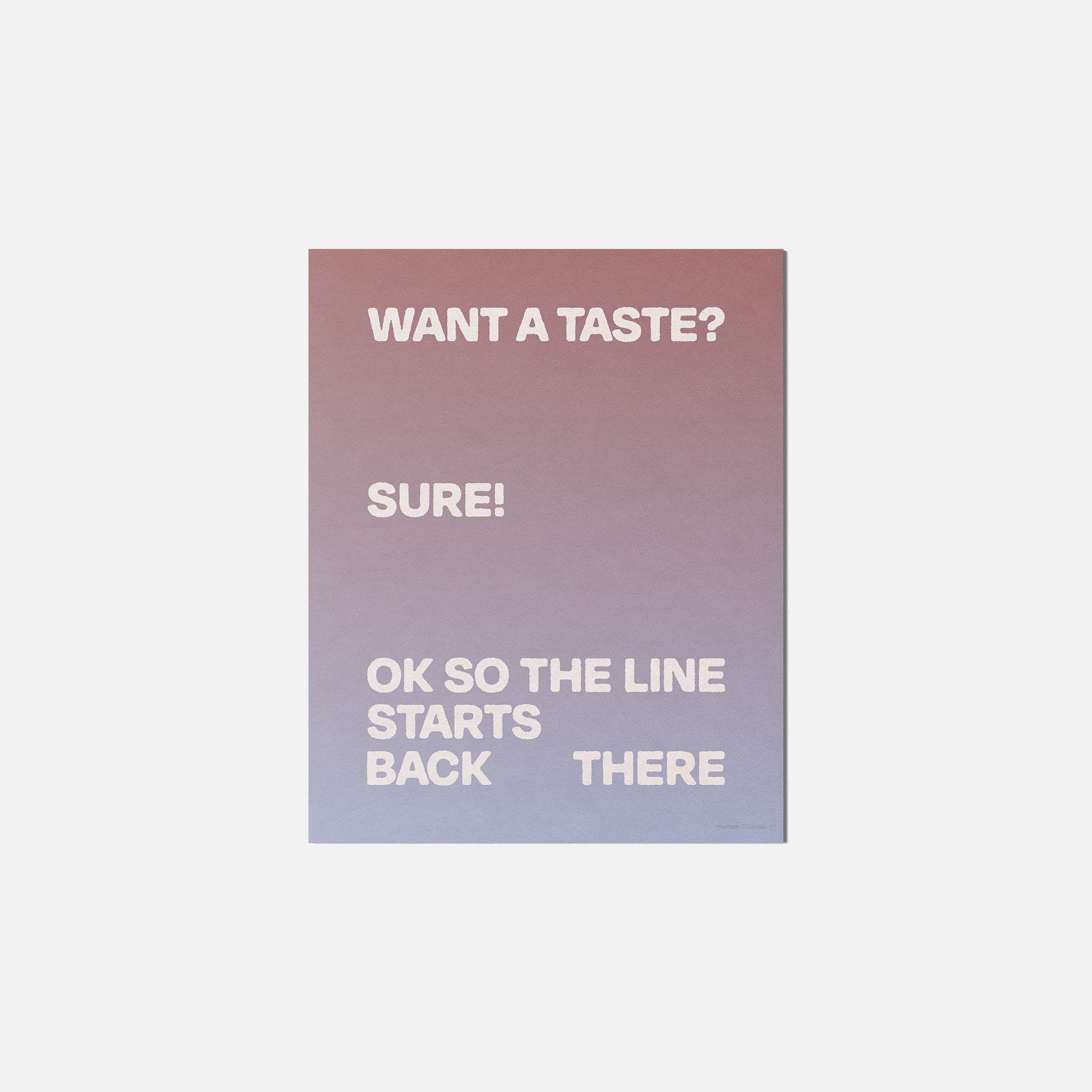 TASTE PRINT