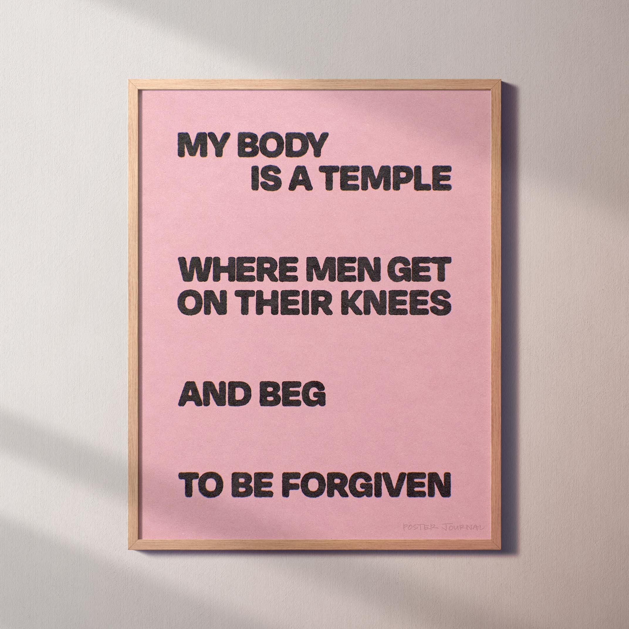 TEMPLE PRINT