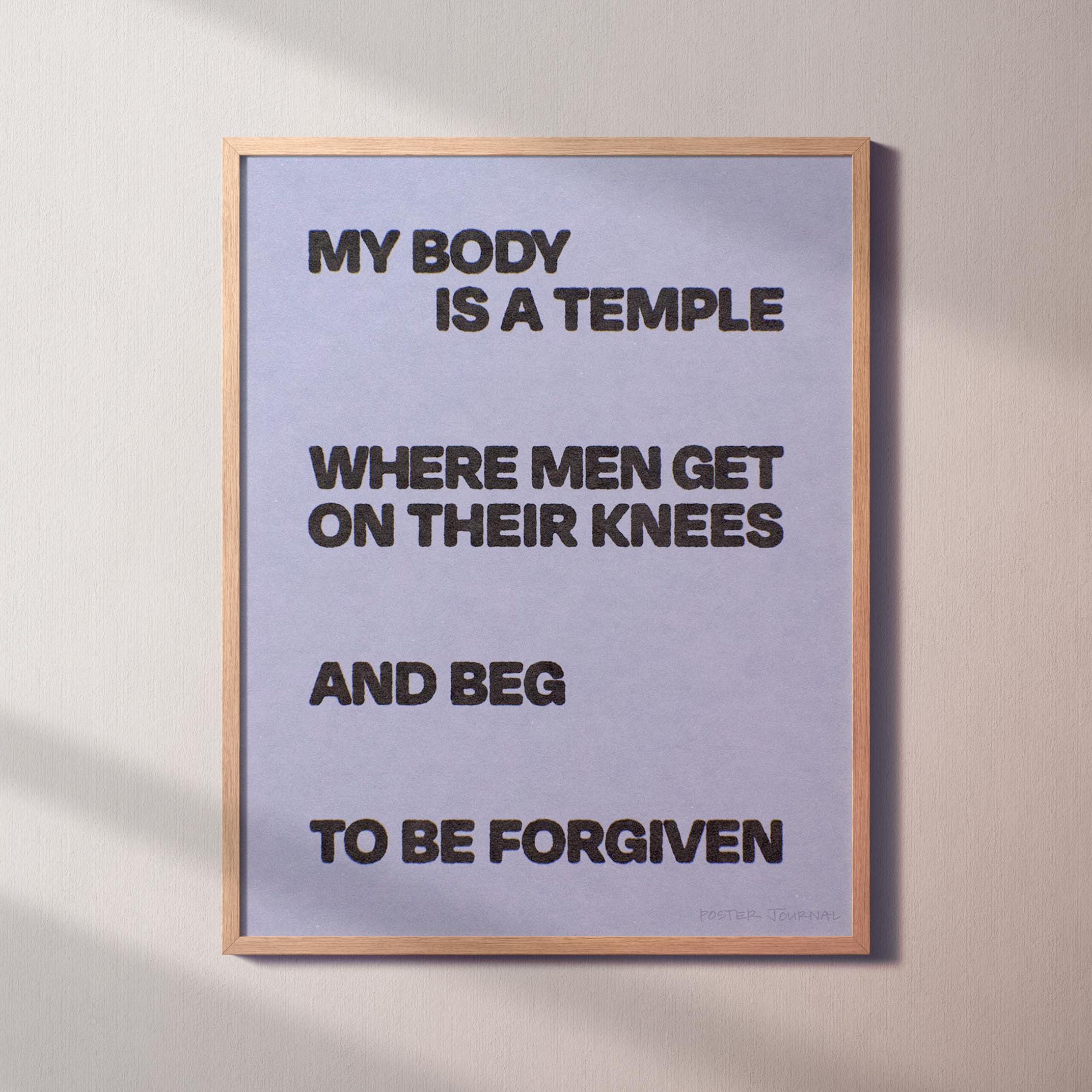TEMPLE PRINT