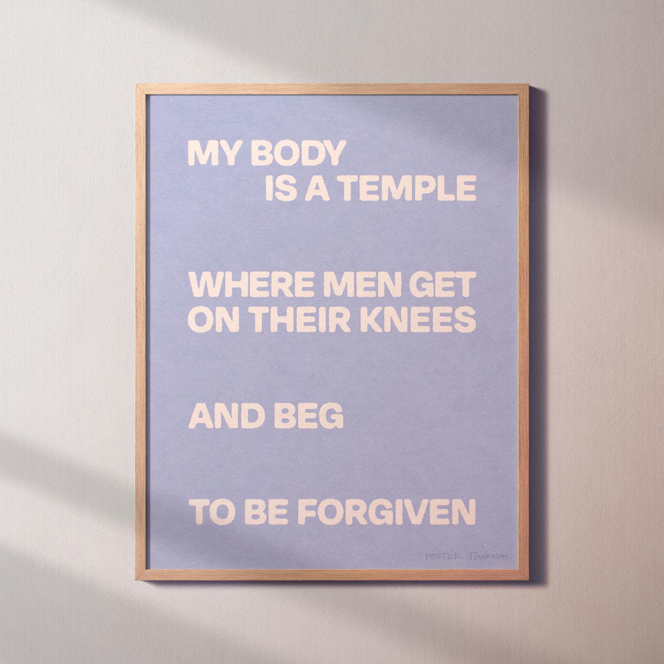TEMPLE PRINT