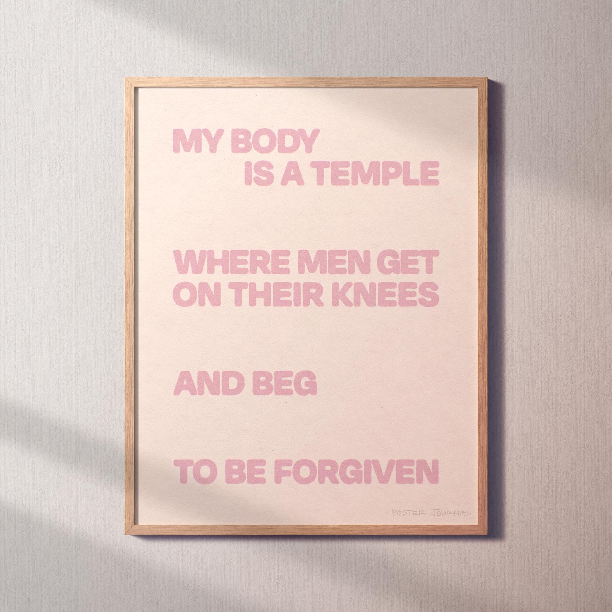 TEMPLE PRINT