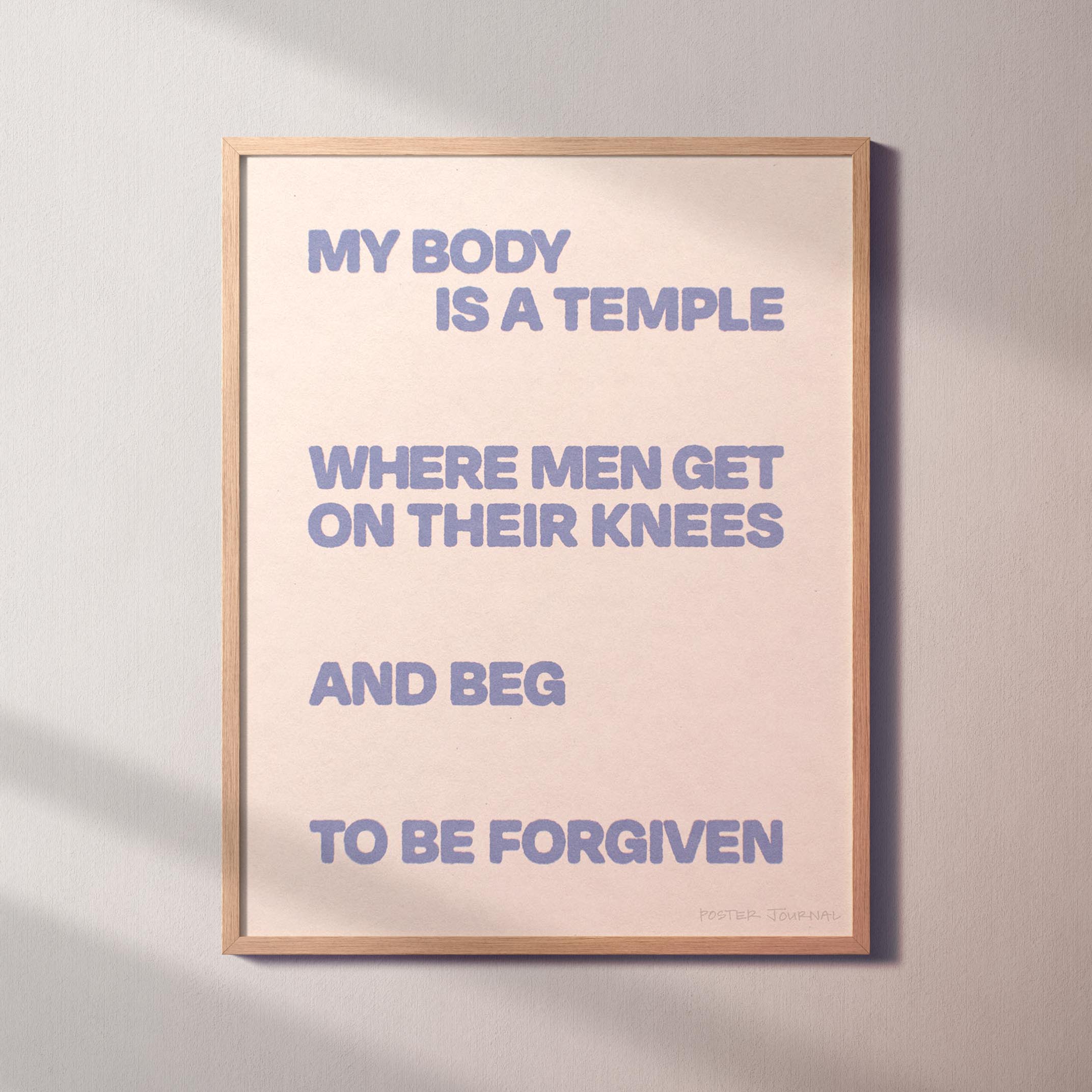 TEMPLE PRINT