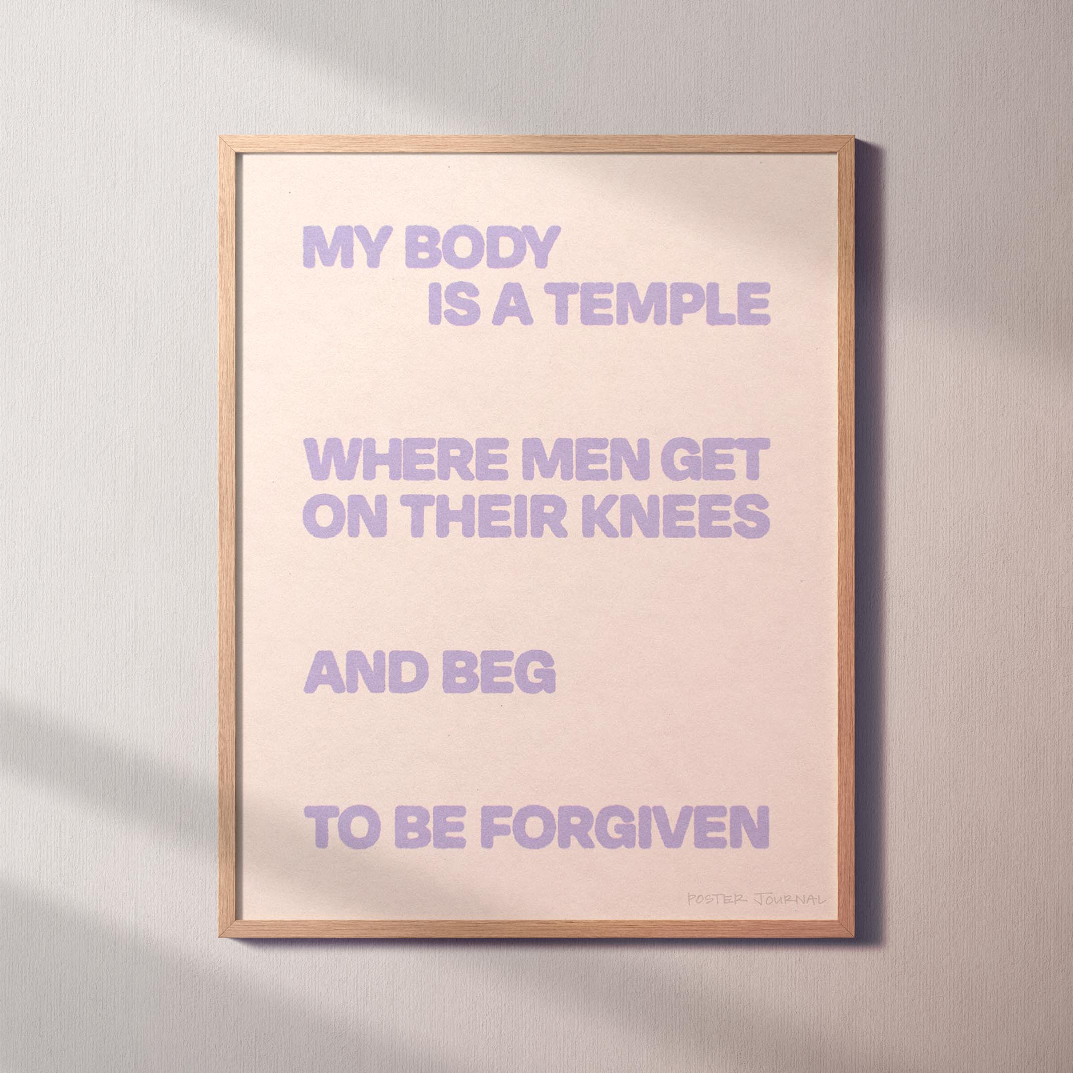 TEMPLE PRINT