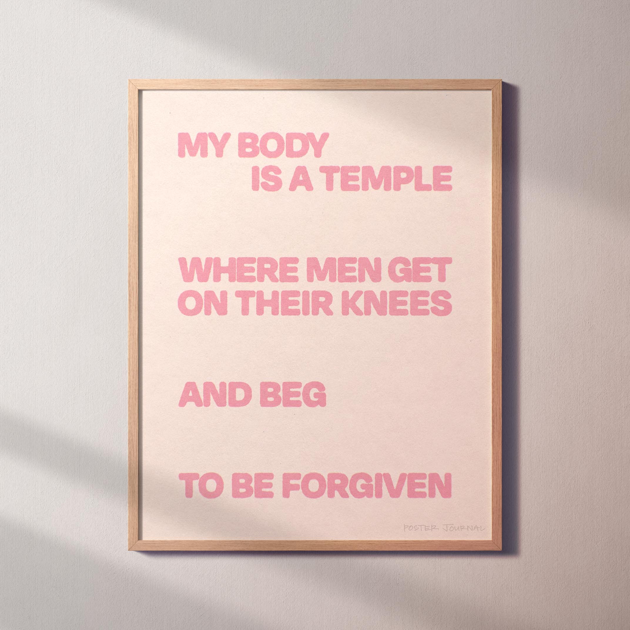 TEMPLE PRINT