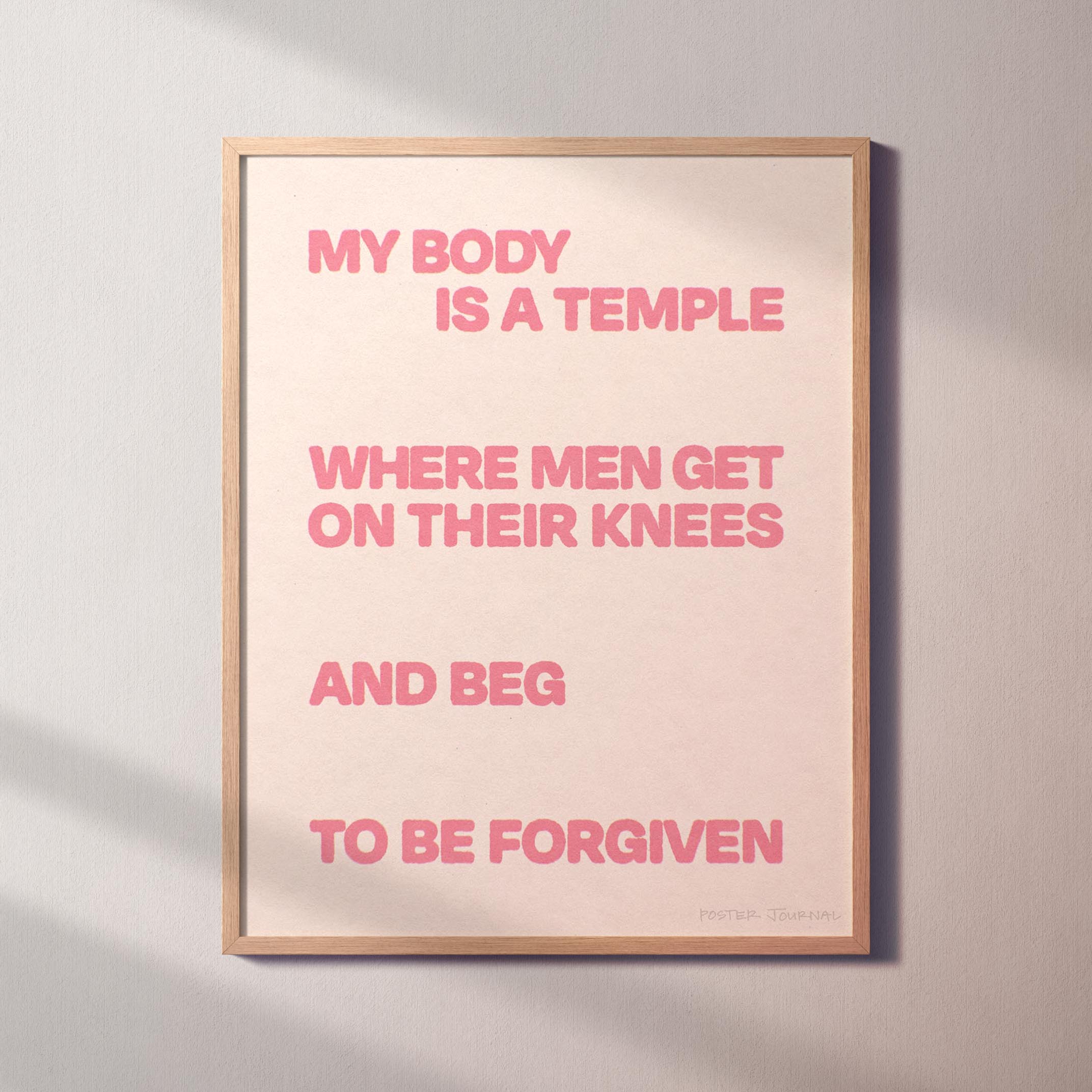 TEMPLE PRINT