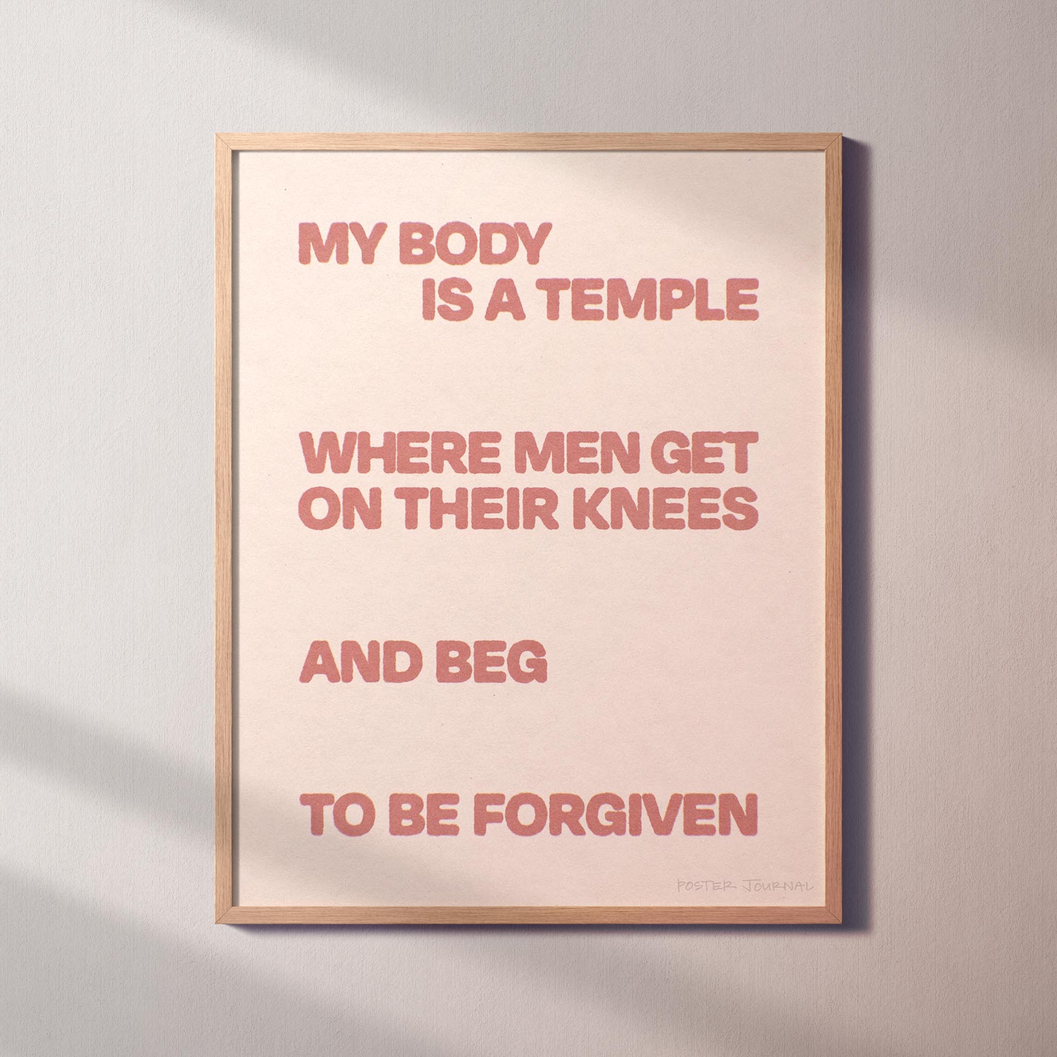 TEMPLE PRINT